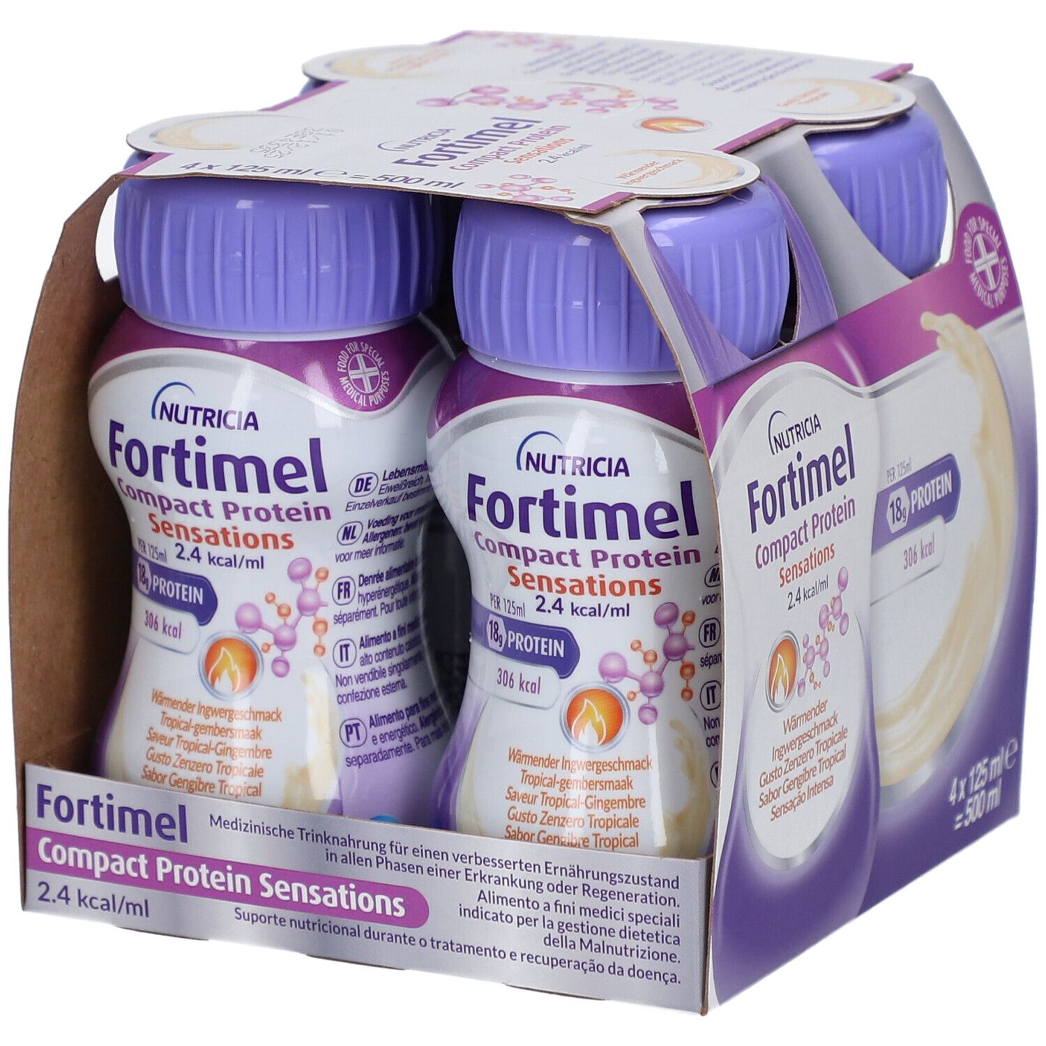 Nutricia Fortimel Compact Protein Wärmender Ingwer