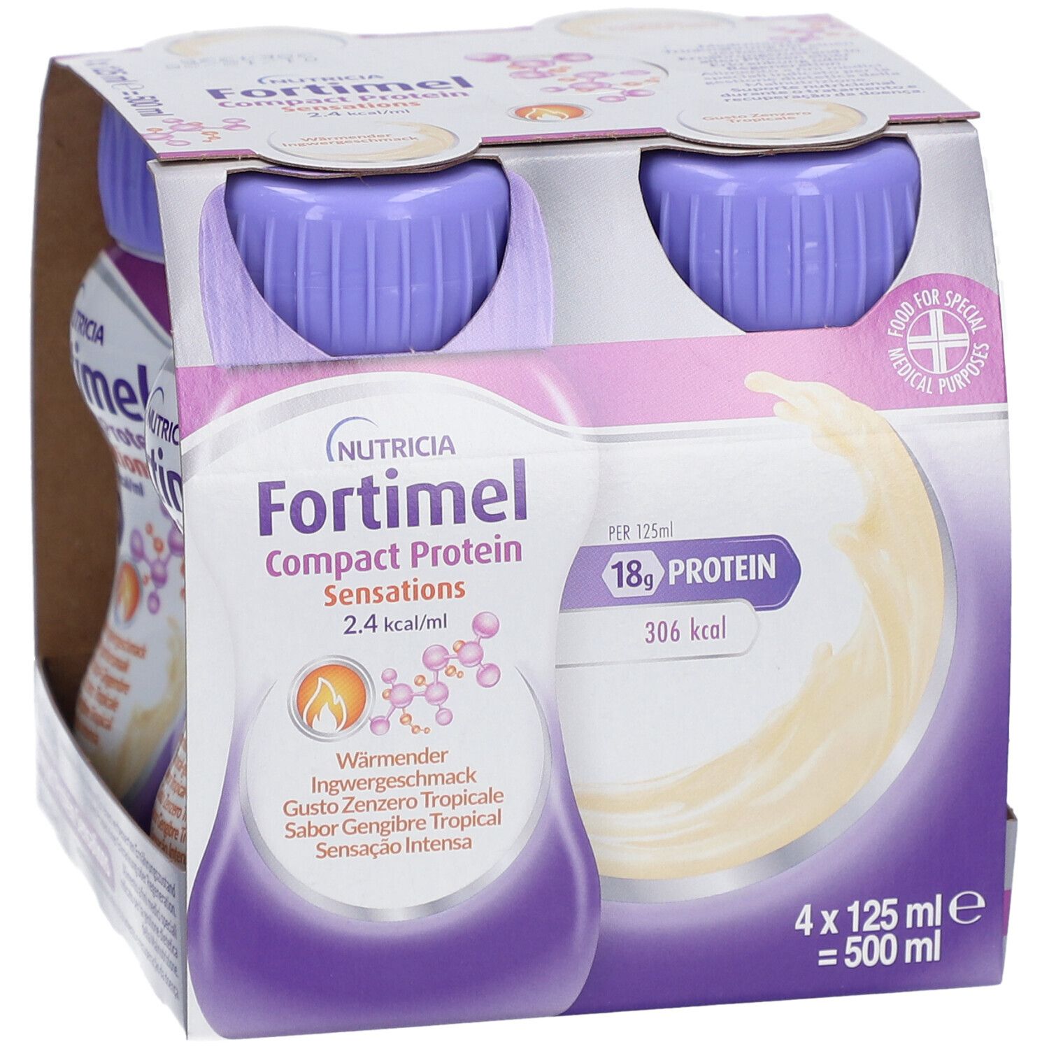 Nutricia Fortimel Compact Protein Wärmender Ingwer