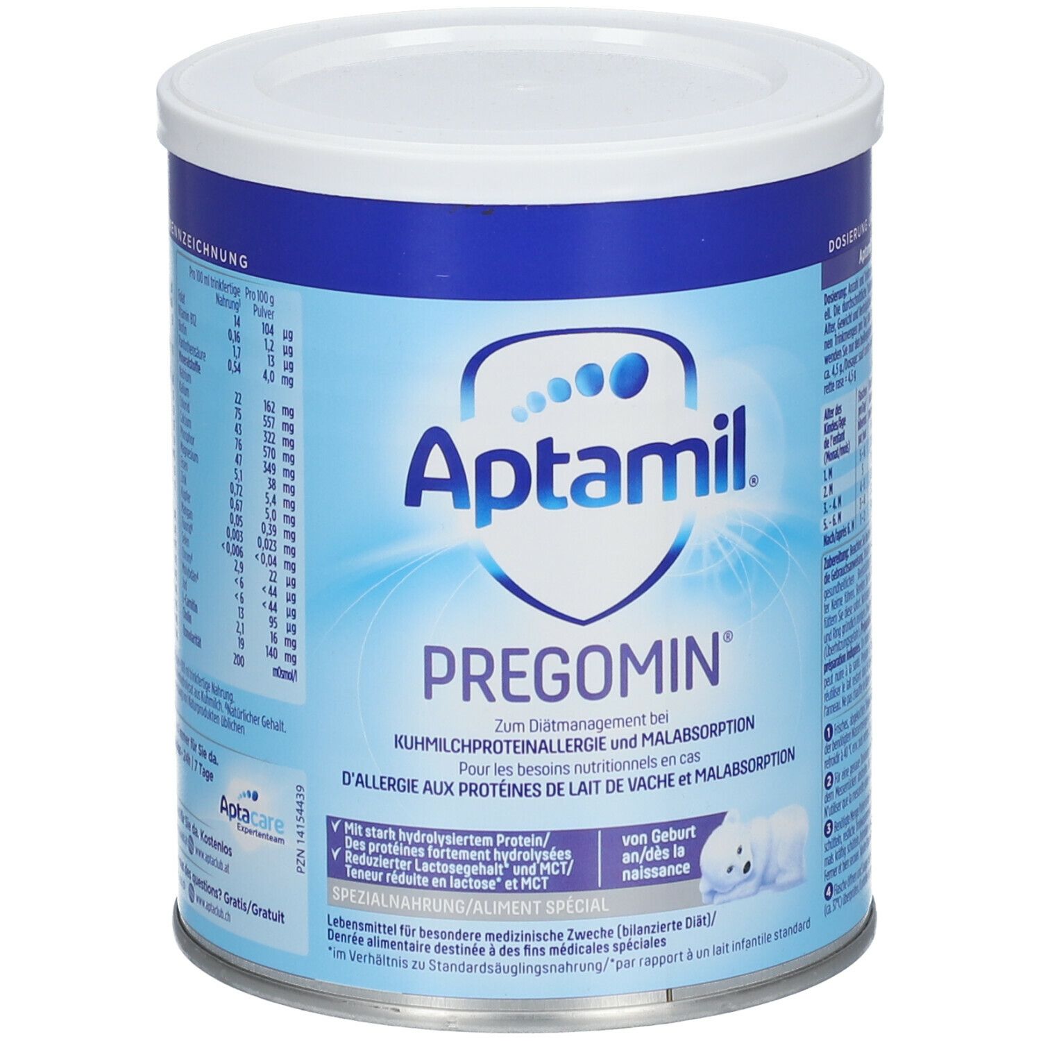 Aptamil® Pregomin Spezialnahrung von Geburt an