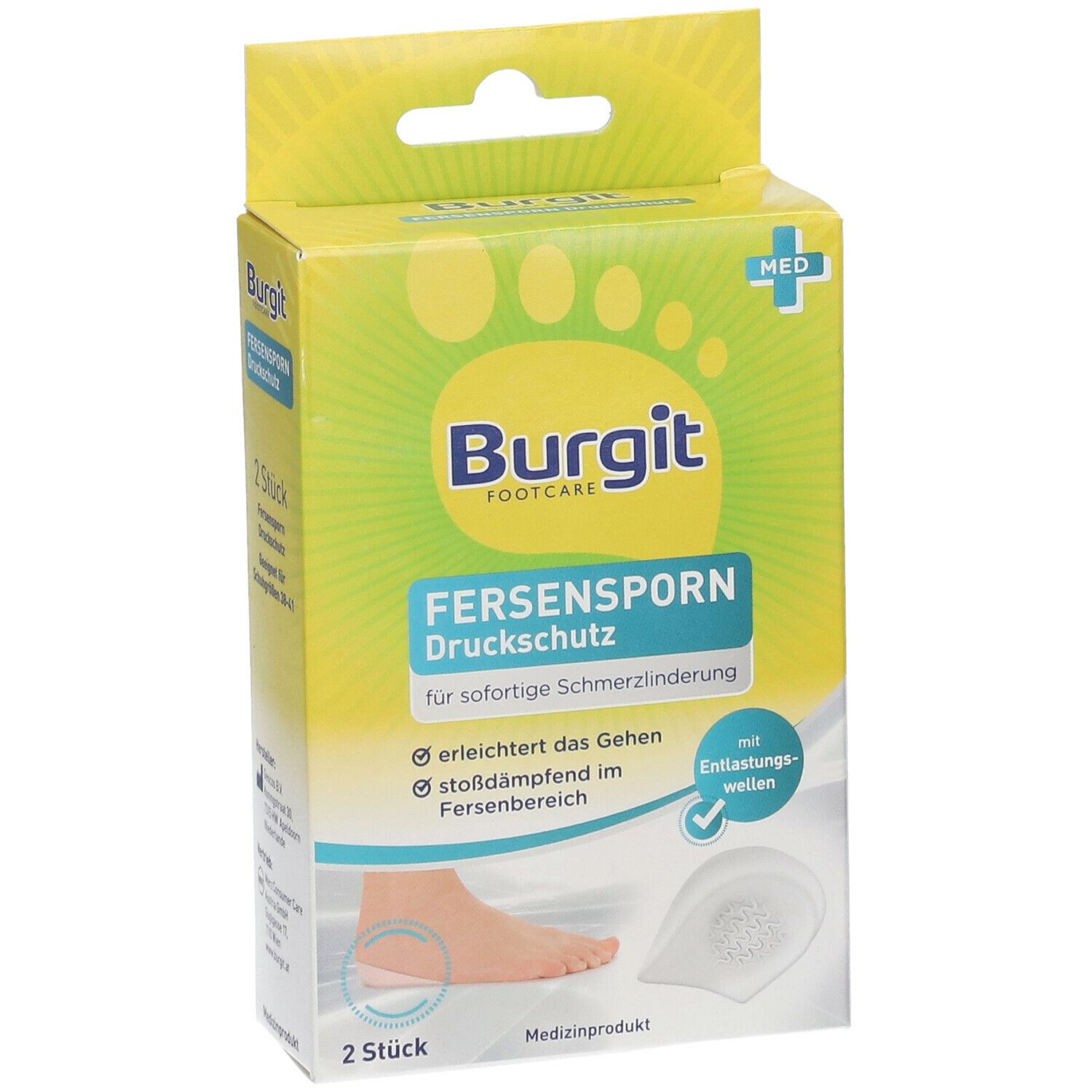 Burgit Fersensporn Druckschutz