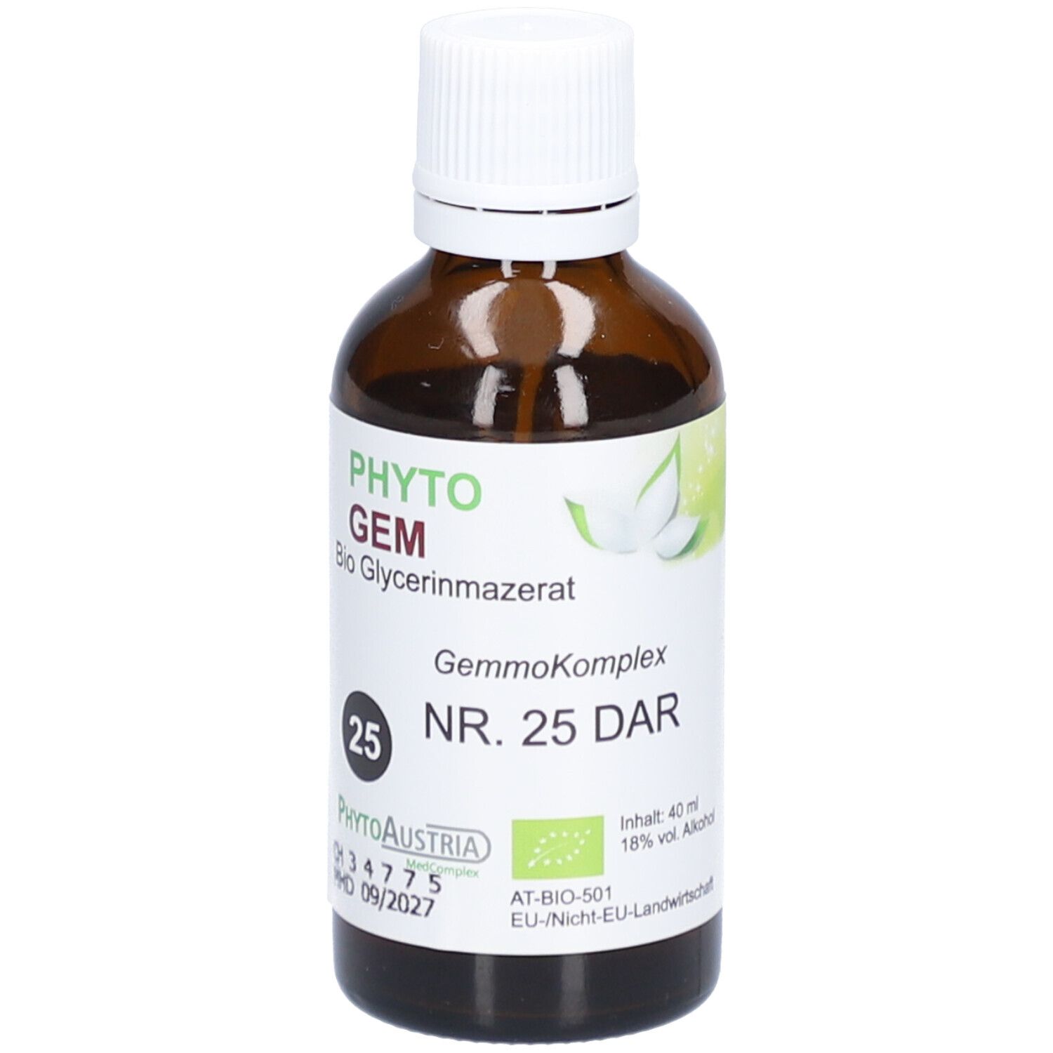 PhytoGem Nr. 25 DAR Bio Gemmo Mazerat