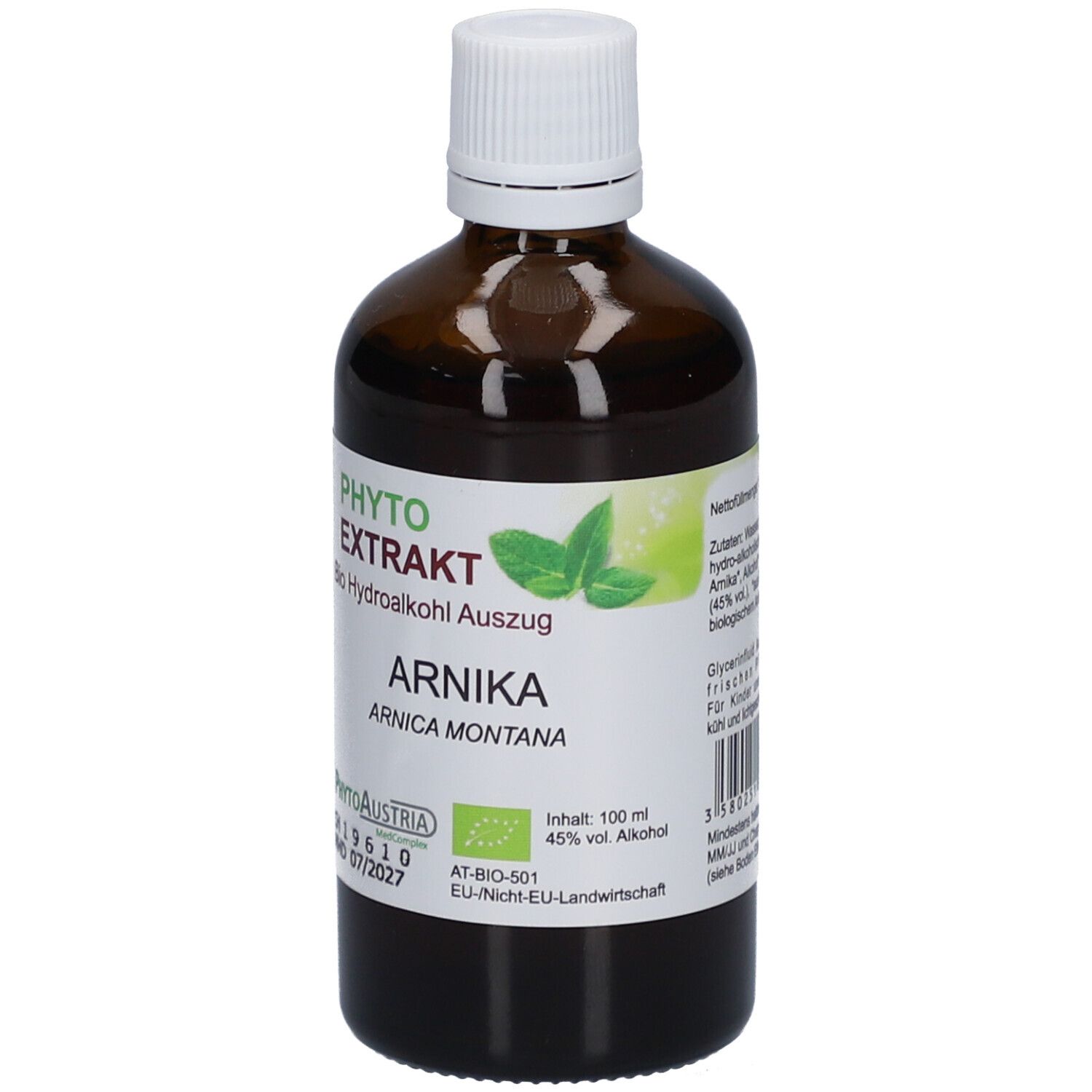 Arnika Tinktur Bio Phyto Extrakt