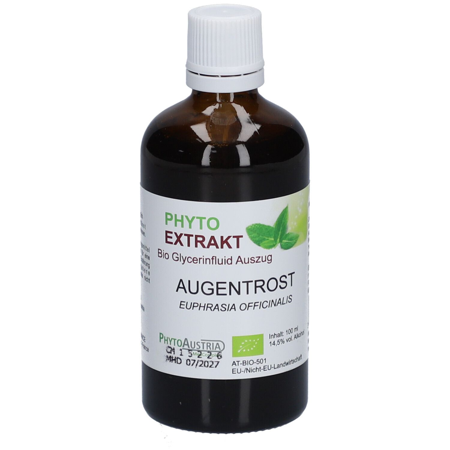 Augentrost Tinktur Bio Phyto Extrakt