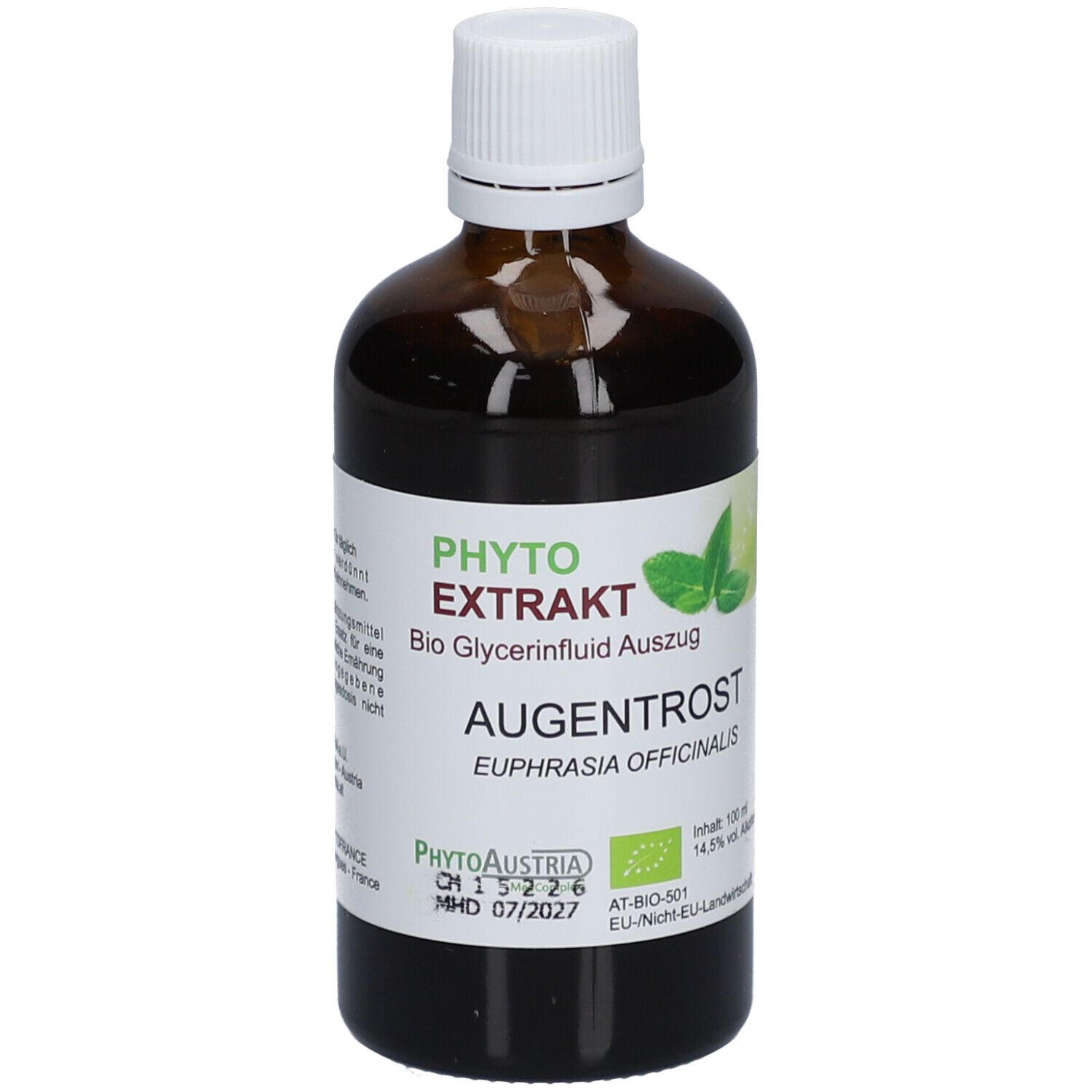 Augentrost Tinktur Bio Phyto Extrakt