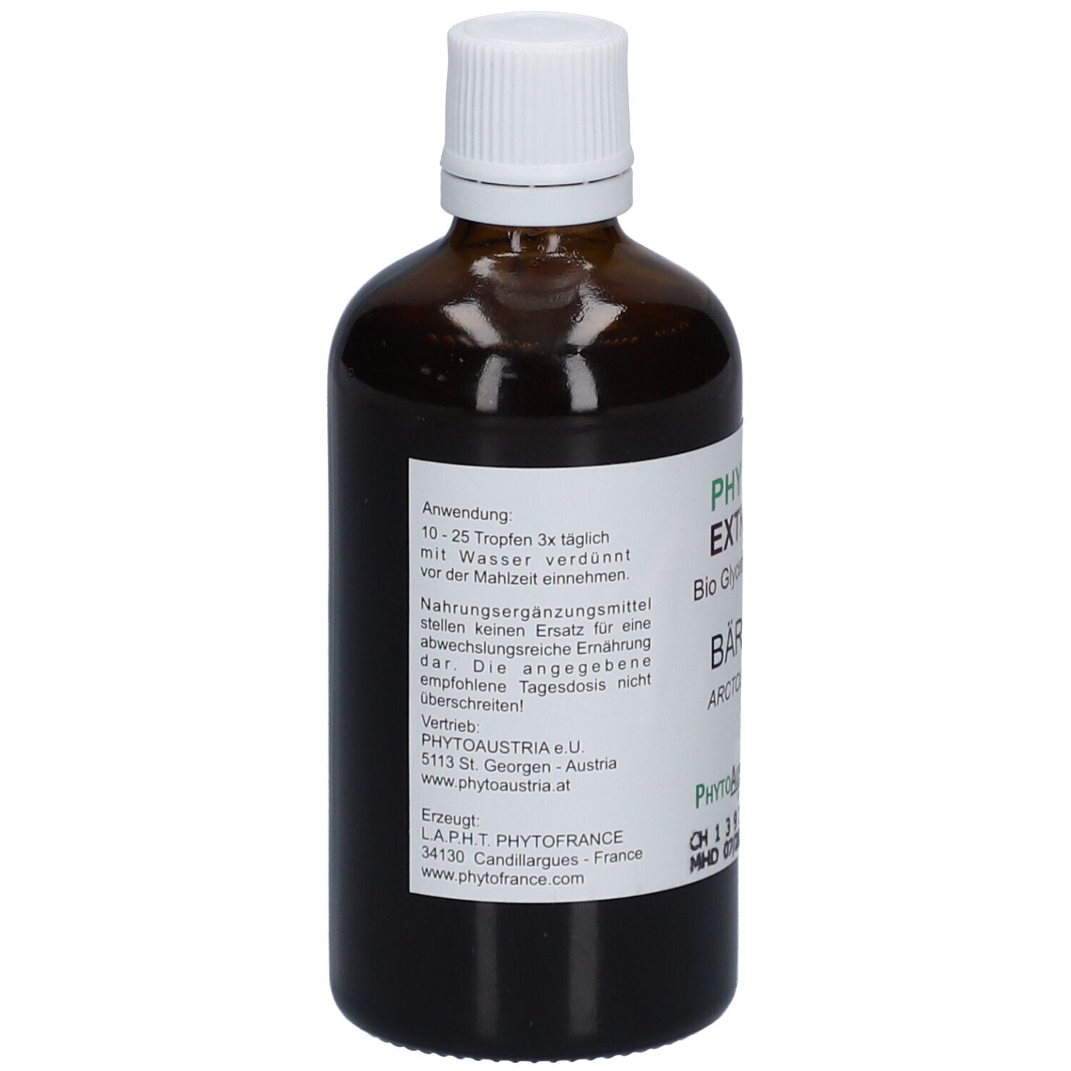 Bärentraube Tinktur Bio Phyto Extrakt