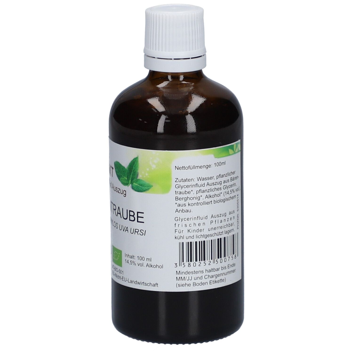 Bärentraube Tinktur Bio Phyto Extrakt