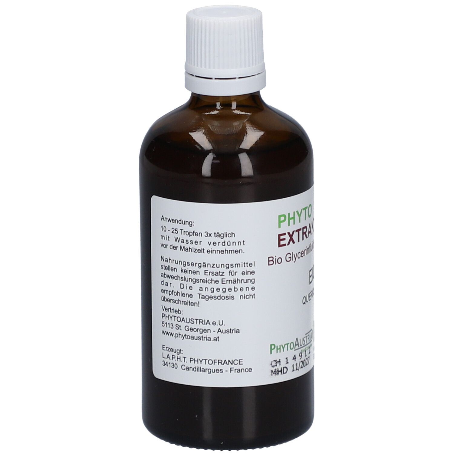 Eiche Tinktur Bio Phyto Extrakt