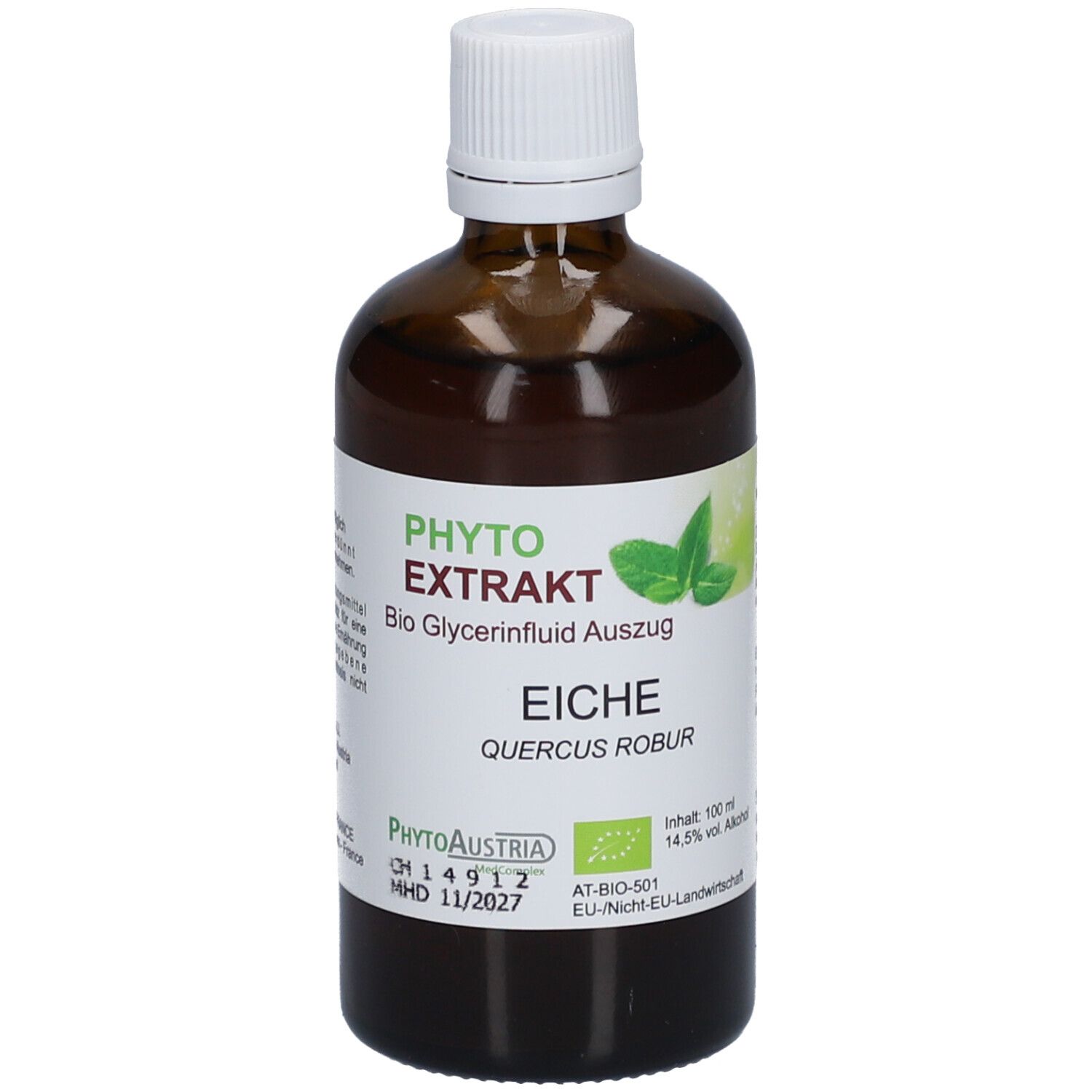 Eiche Tinktur Bio Phyto Extrakt