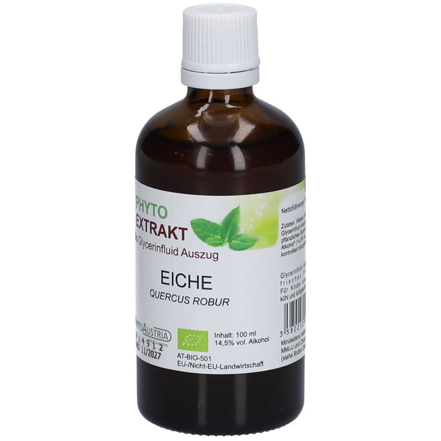 Eiche Tinktur Bio Phyto Extrakt