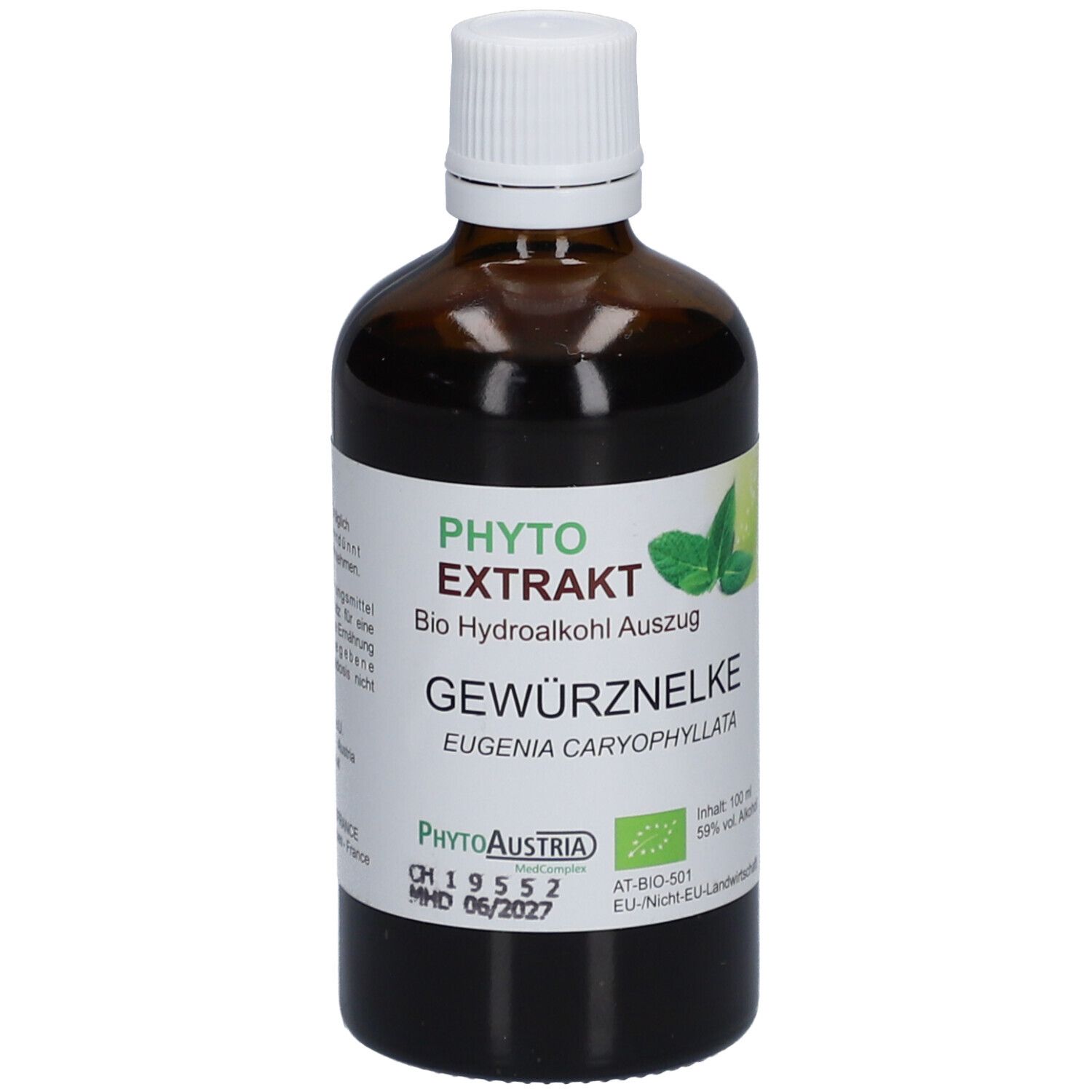 Gewürznelke Tinktur Bio Phyto Extrakt