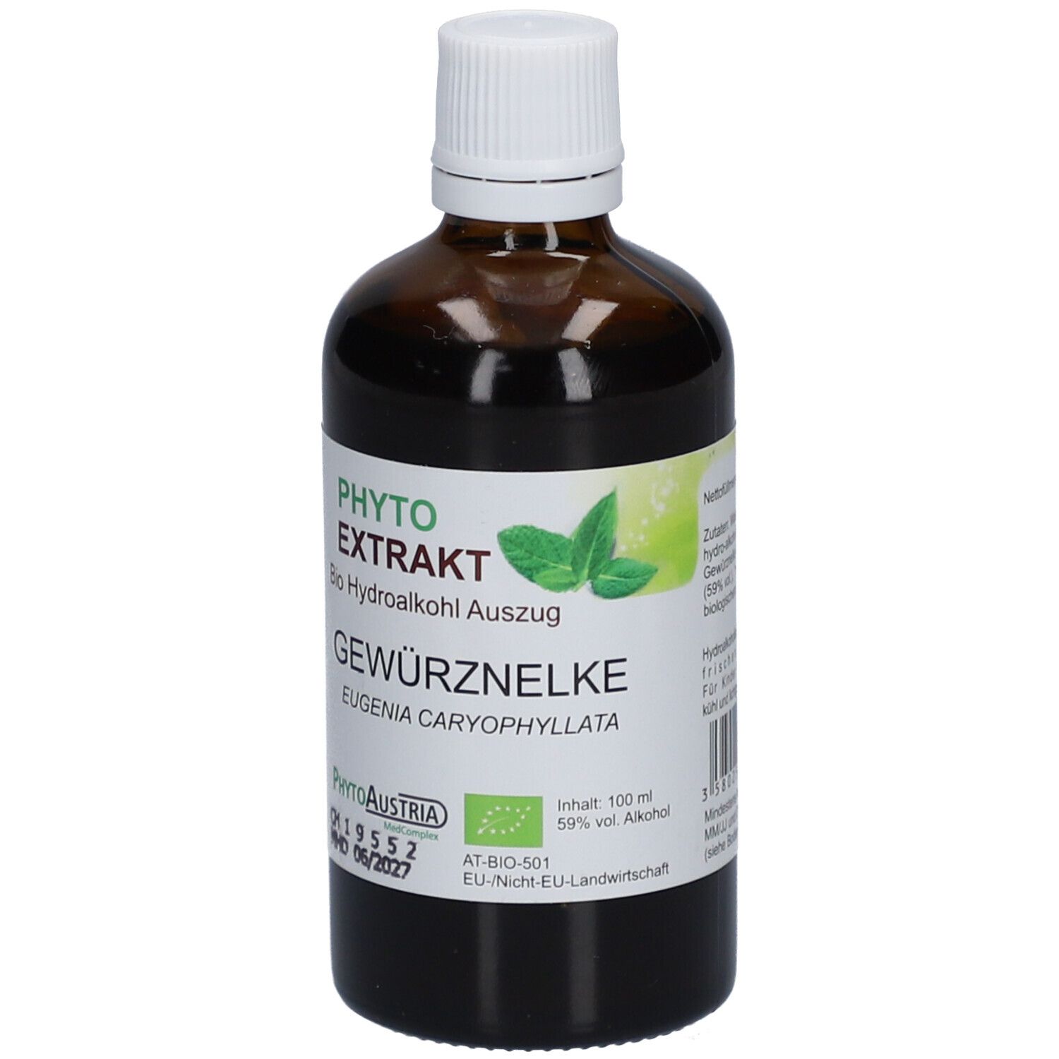 Gewürznelke Tinktur Bio Phyto Extrakt