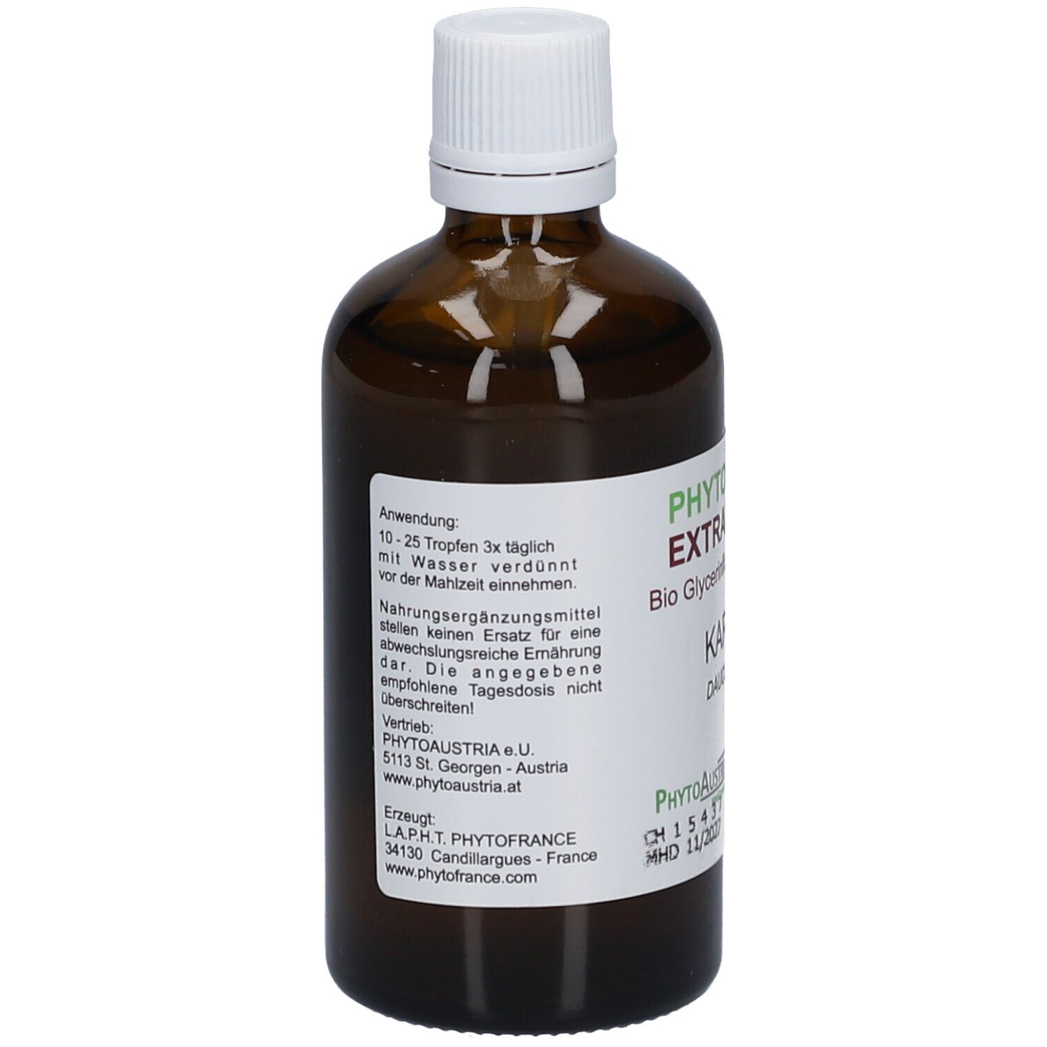 Karotte Tinktur Bio Phyto Extrakt