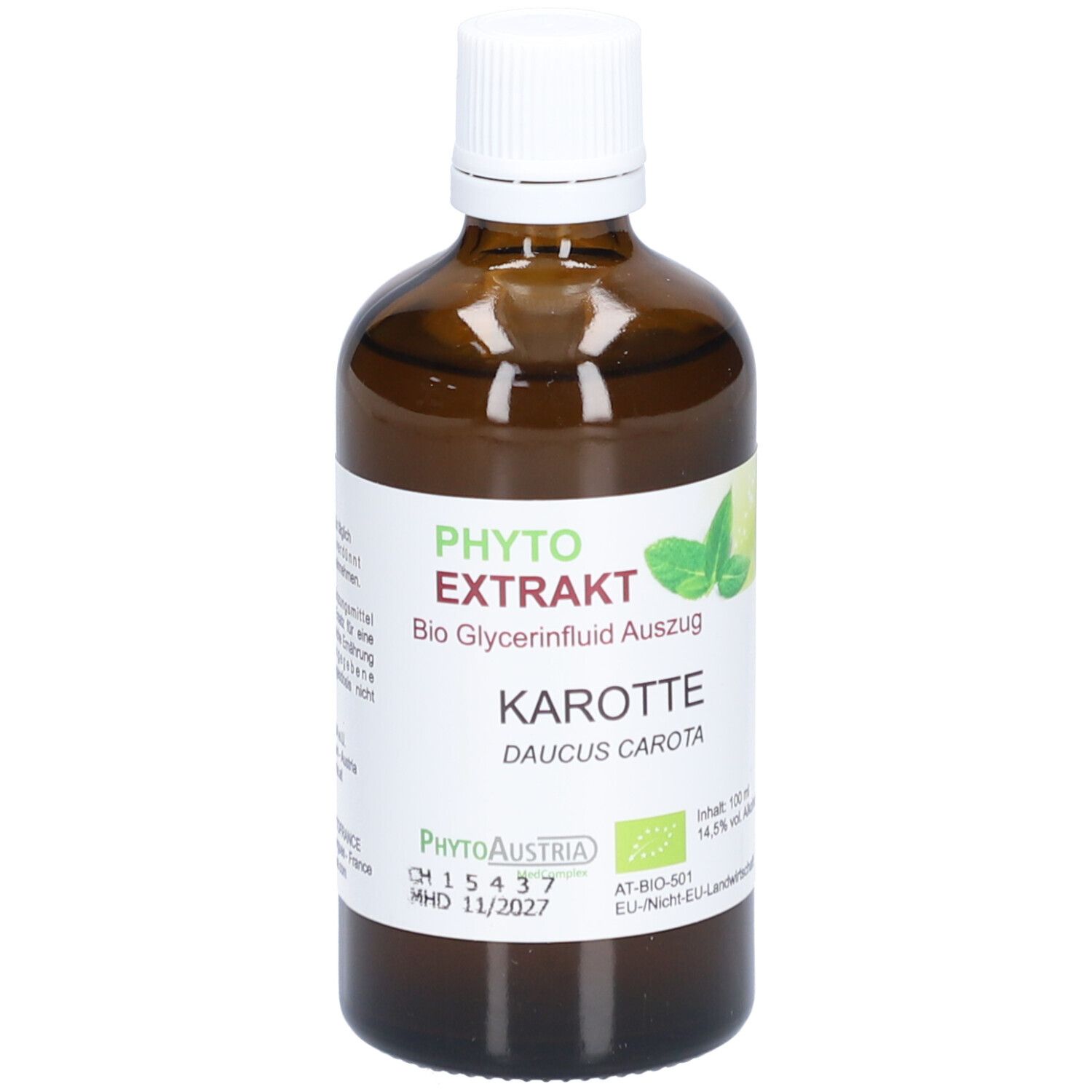 Karotte Tinktur Bio Phyto Extrakt