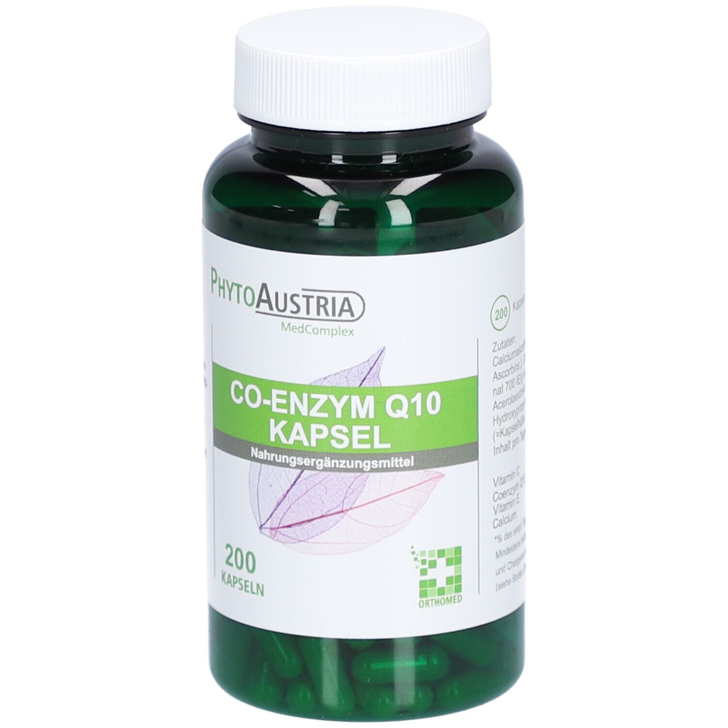PhytoAustria Coenzym Q10 Kapseln 30 mg