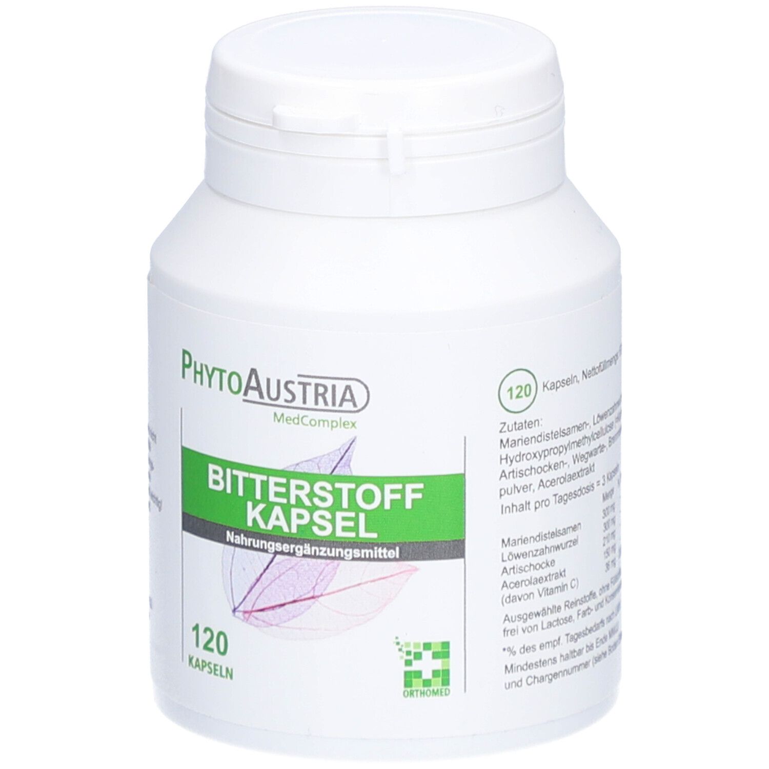 PhytoAustria Bitterstoff Kapseln
