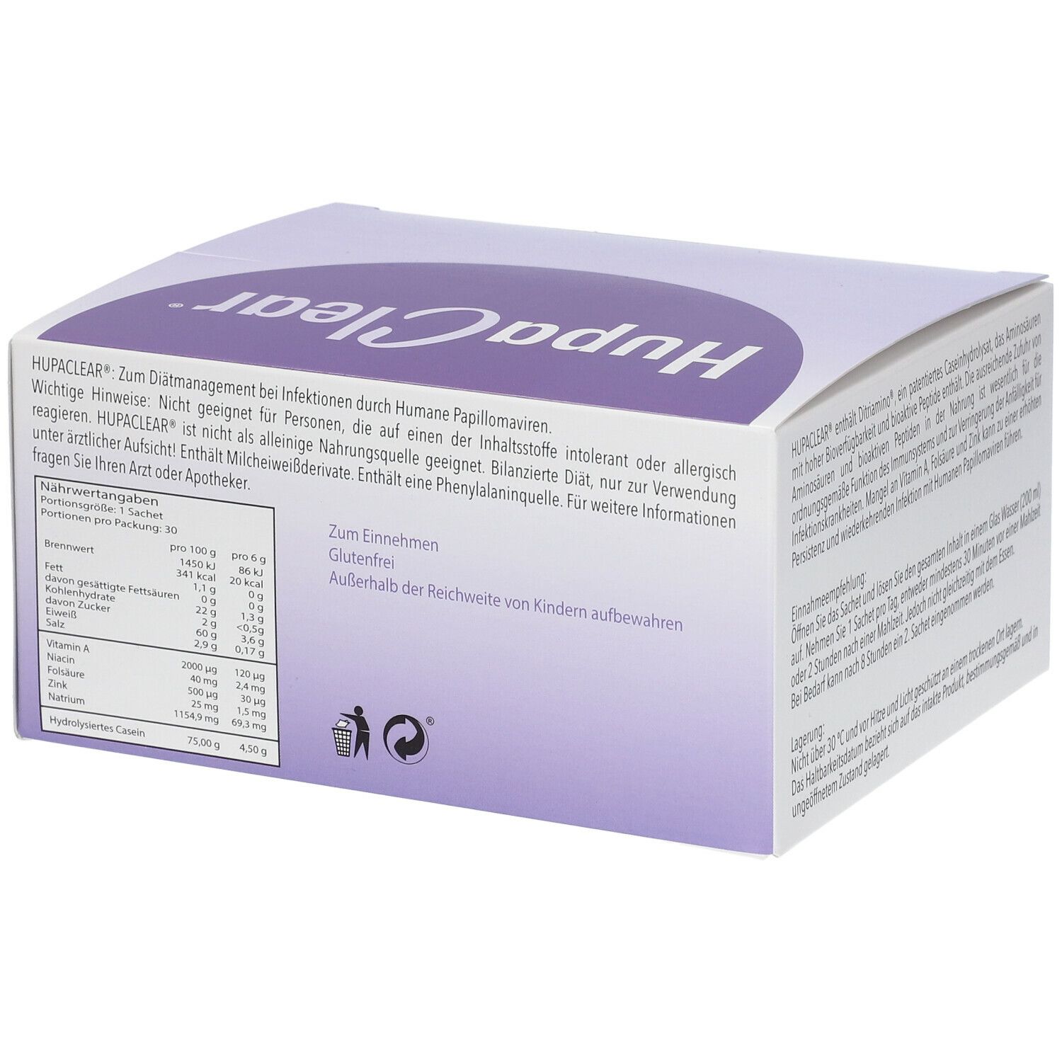 HupaClear Sachets zum Einnehmen