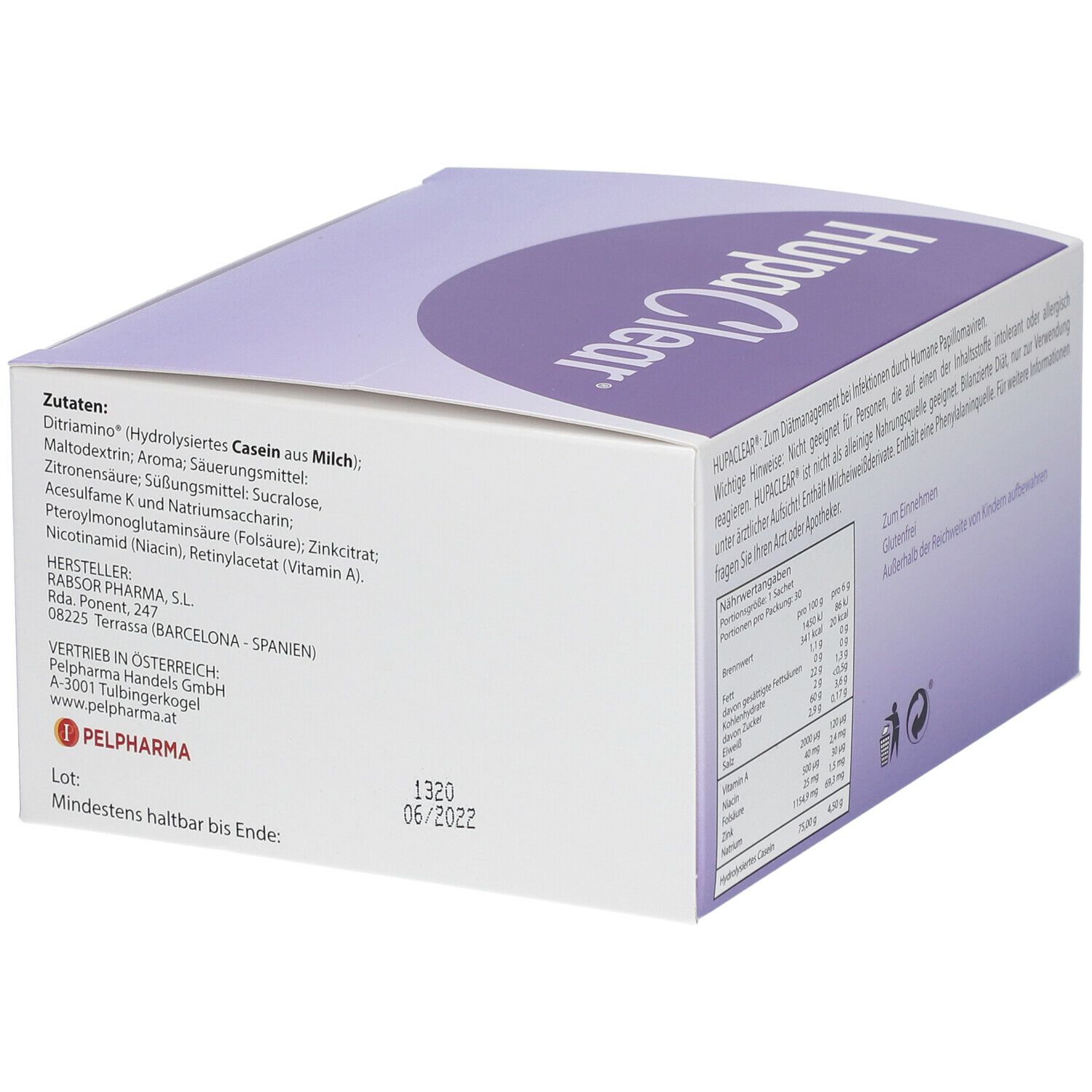 HupaClear Sachets zum Einnehmen