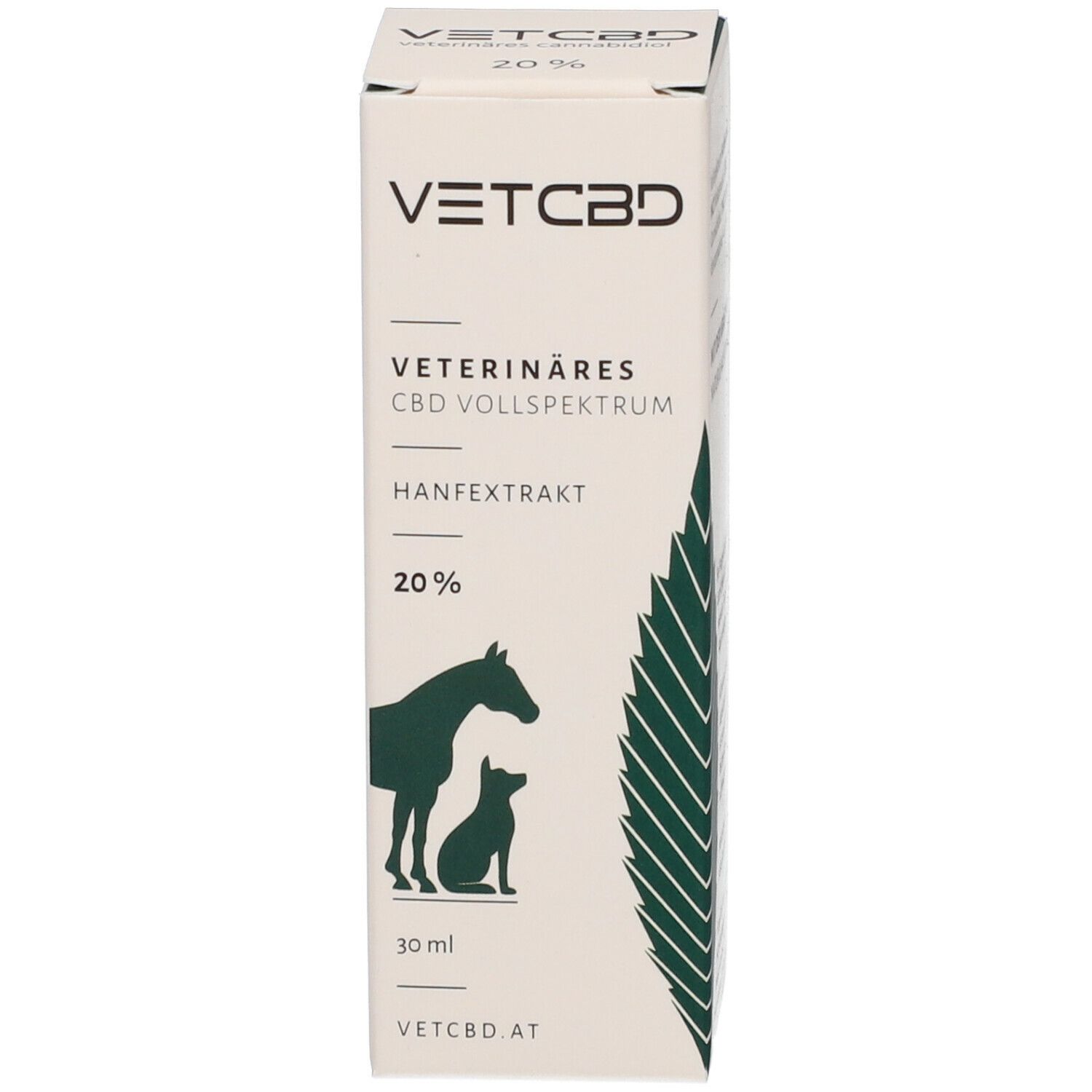 VETCBD VETERINÄRES CBD VOLLSPEKTRUM HANFEXTRAKT 20%