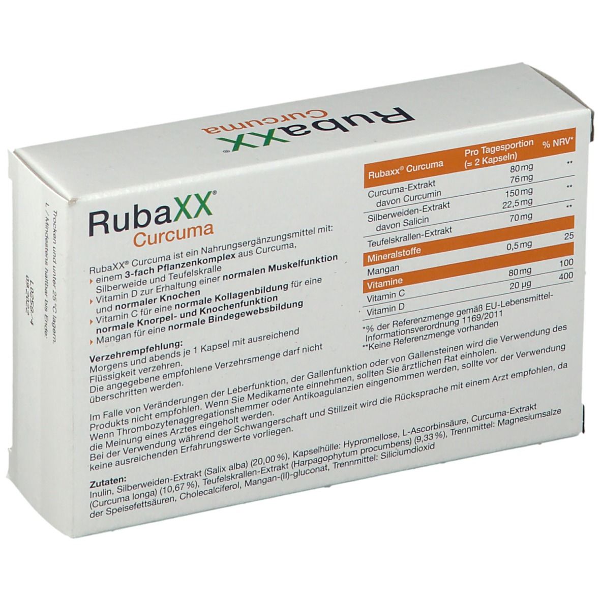 Rubaxx® Curcuma Kapseln