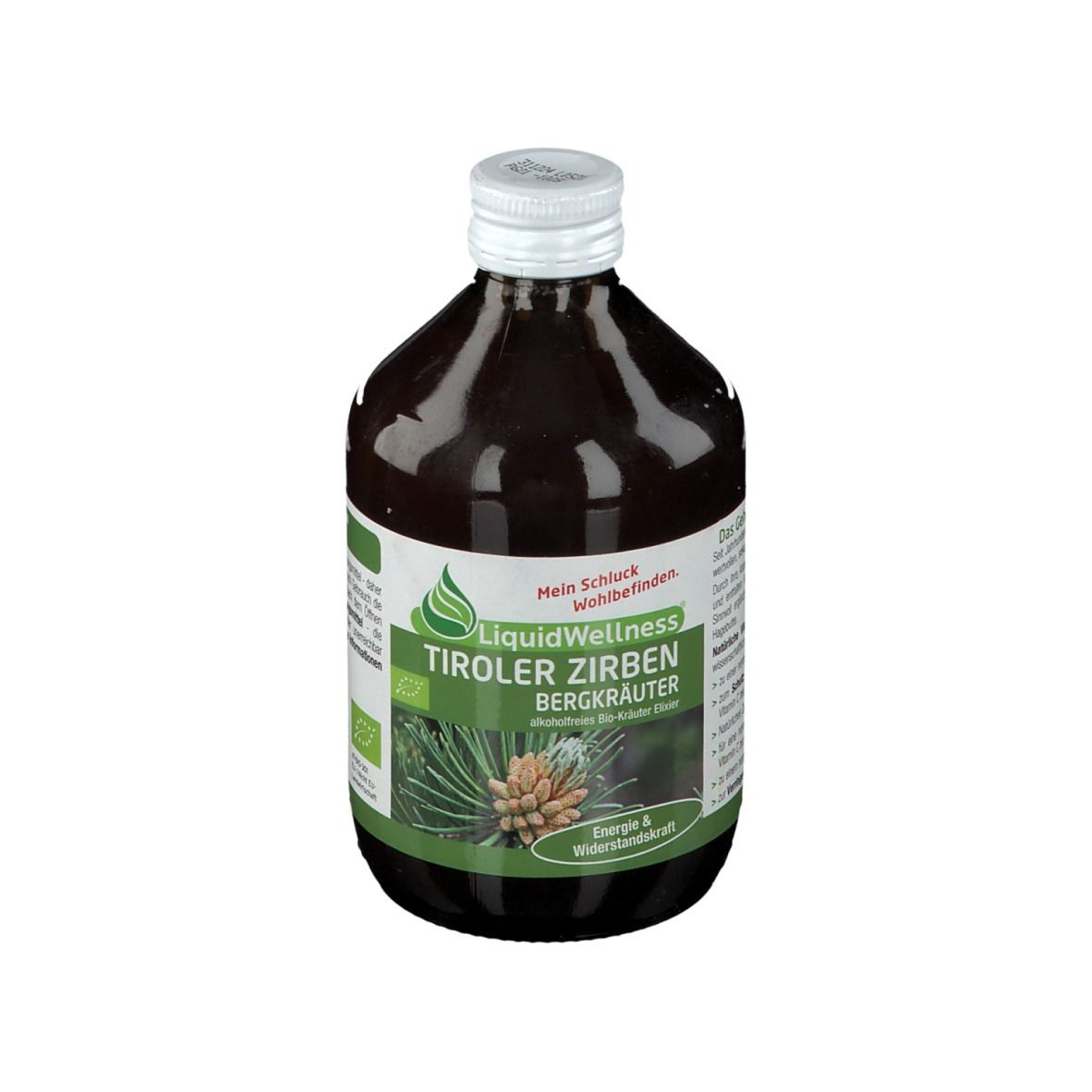 LiquidWellness Tiroler Zirben Bergkräuter Bio-Kräuter Elixir
