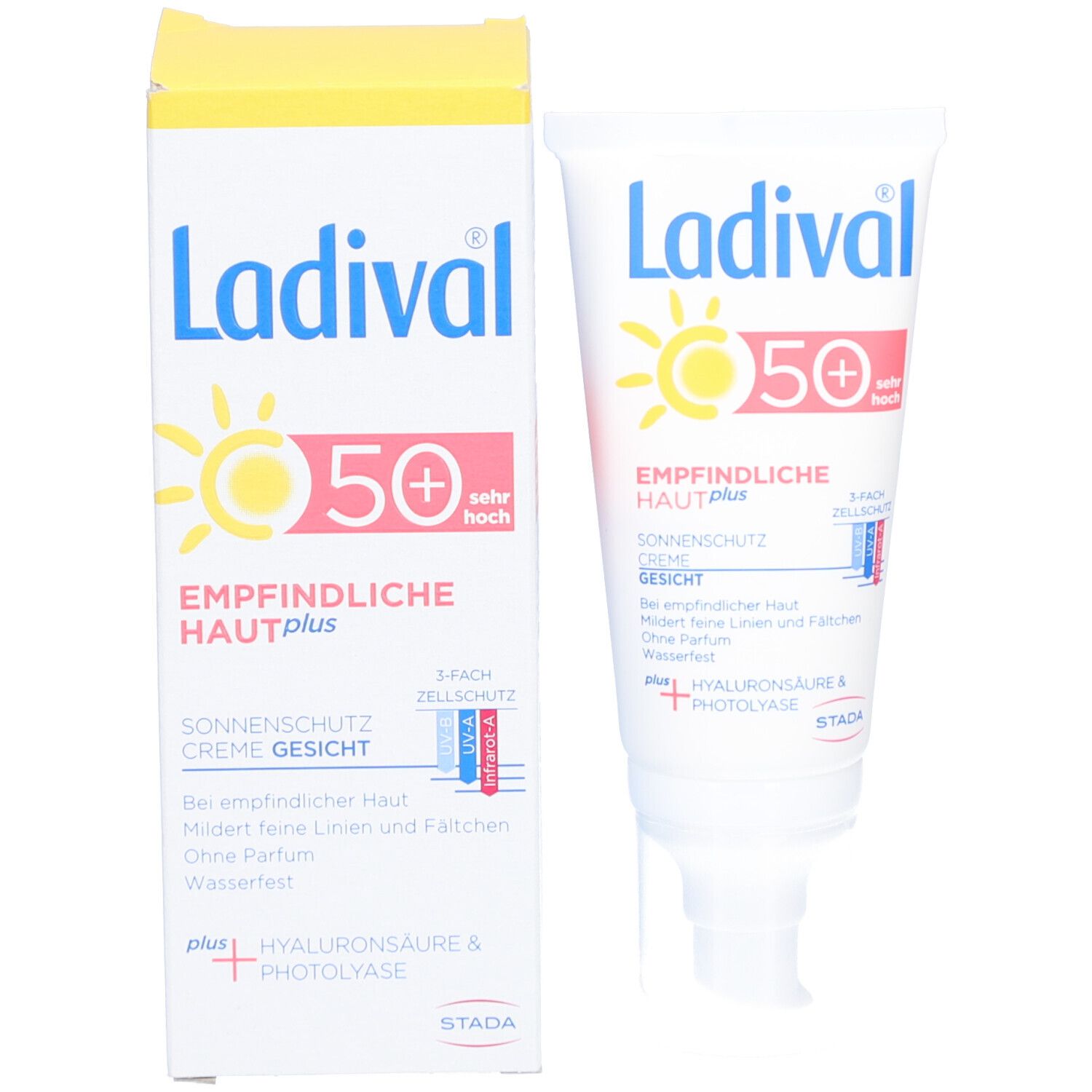 Ladival® Empfindliche Haut plus Sonnenschutz Creme Gesicht LSF 50+