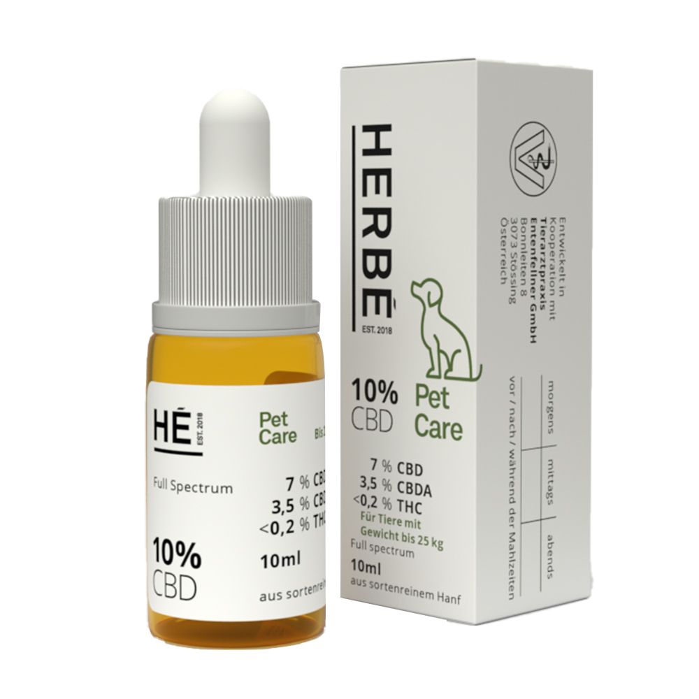 HERBÉ Pet-Care CBD Öl 10 %