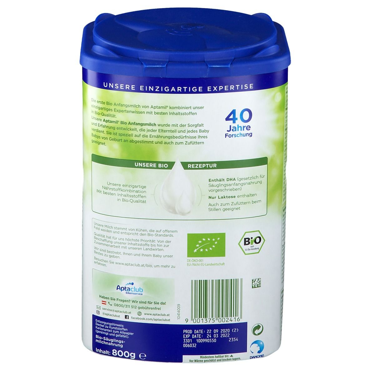 Aptamil® BIO PRE Anfangsmilch
