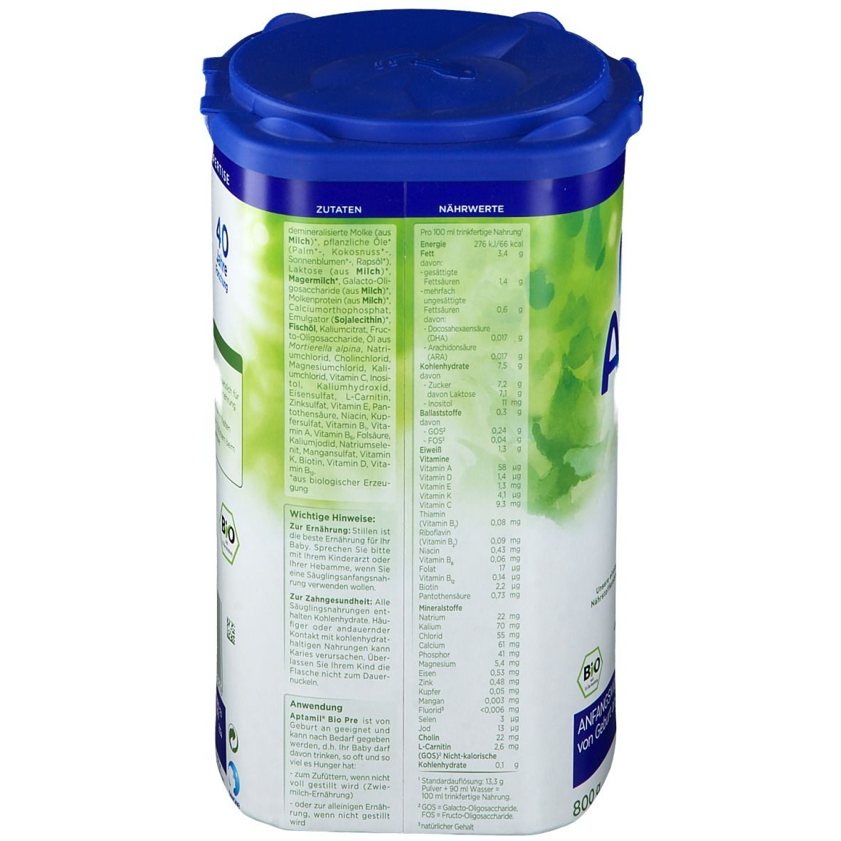 Aptamil® BIO PRE Anfangsmilch
