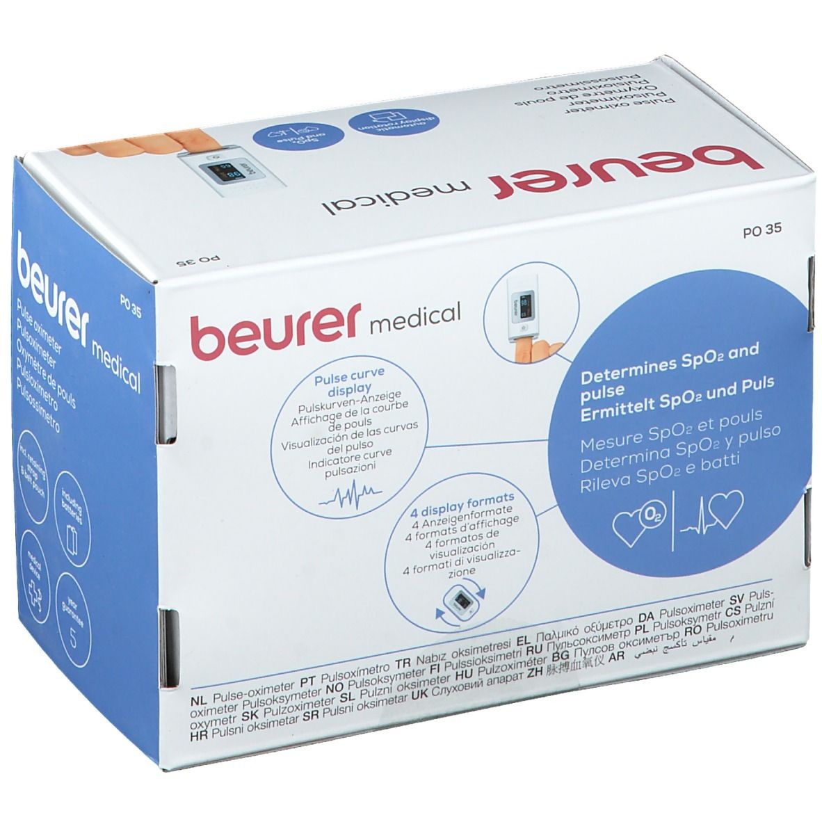 beurer medical Pulsoximeter PO35 1 St - Shop Apotheke