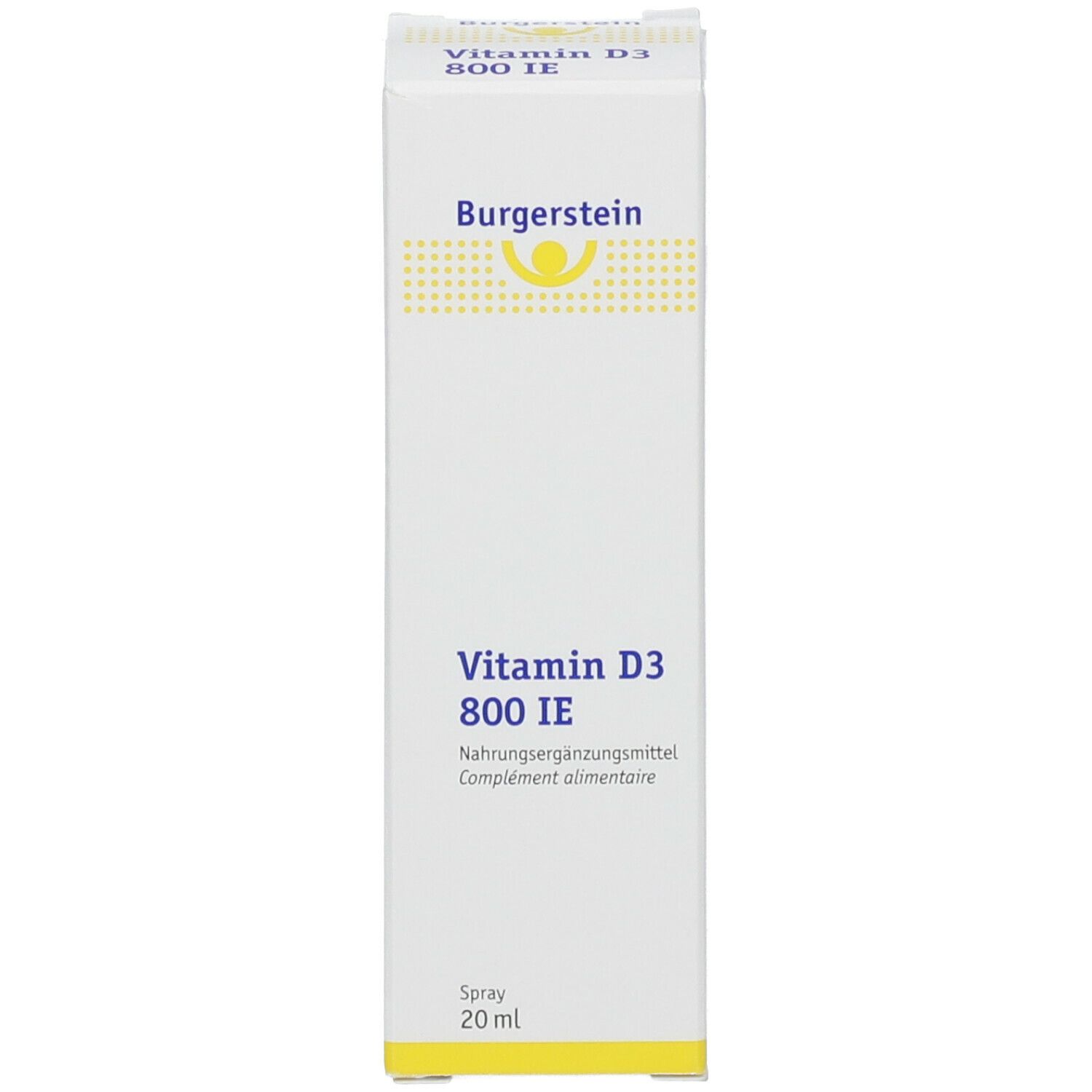 Burgerstein Vitamin D3 800 IE