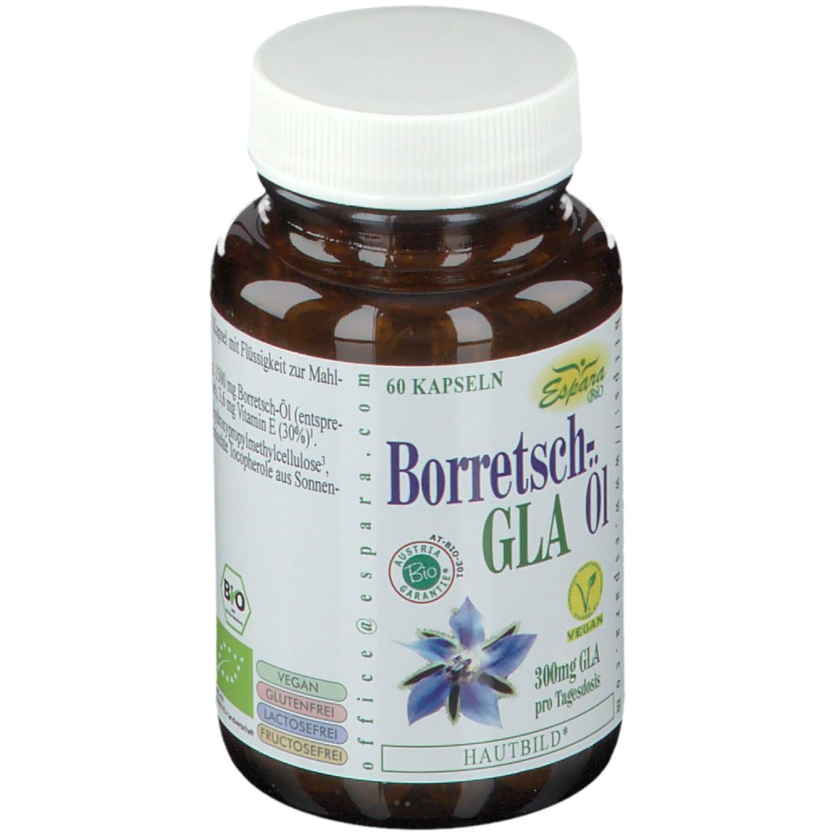 Borretschöl-GLA BIO Kapseln 60 St - Shop Apotheke