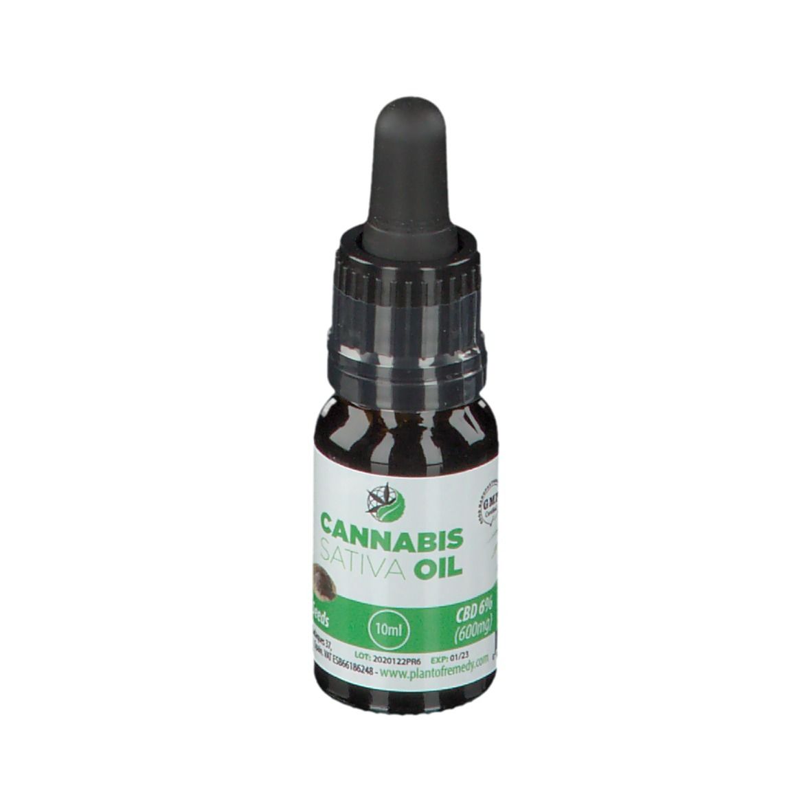 PLANTOFREMEDY® CANNABIS SATIVA OIL 6 % CBD