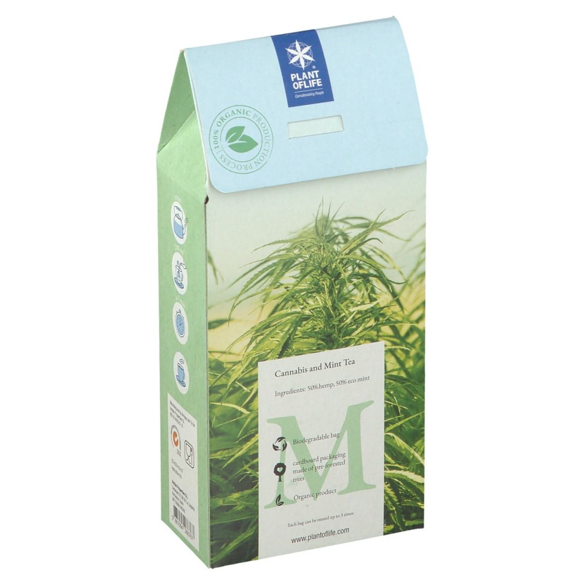 PLANTOFLIFE Cannabis Tea Mint