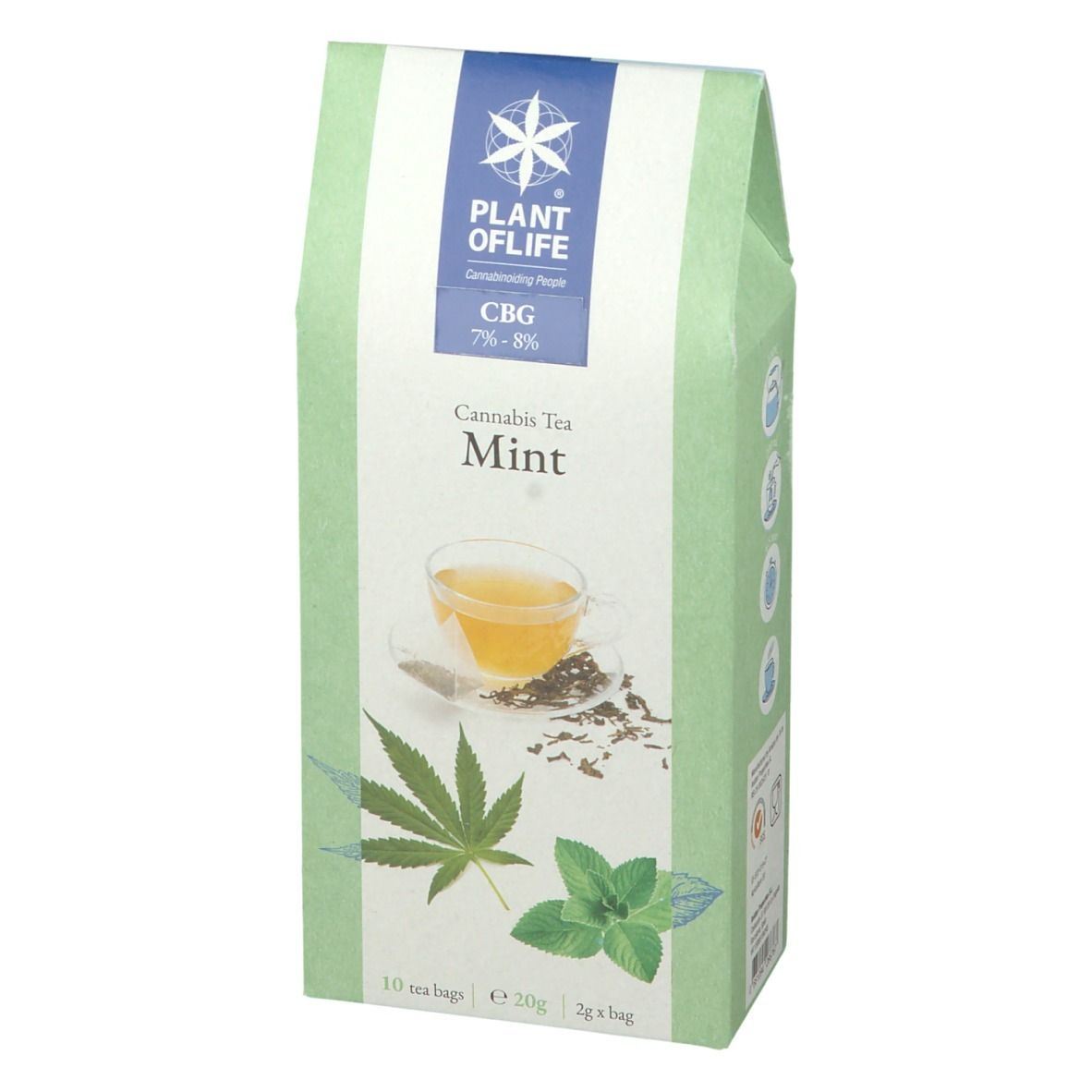PLANTOFLIFE Cannabis Tea Mint