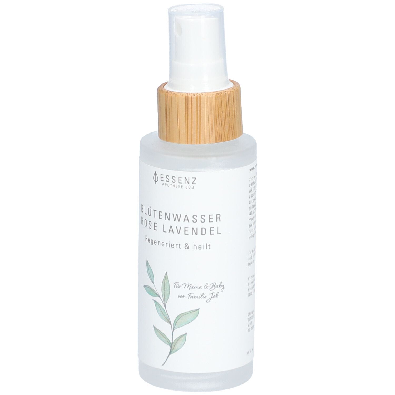 Essenz Apotheke Job Blütenwasser Rose Lavendel