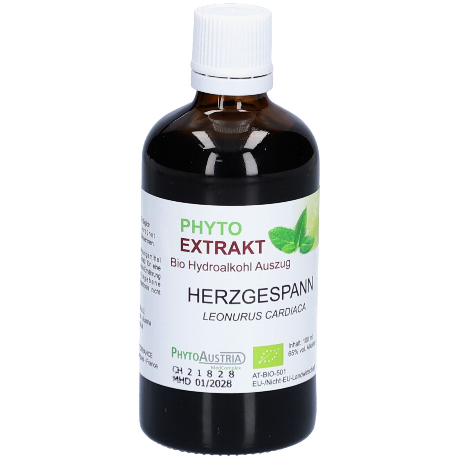 Phyto Extrakt Herzgespann Tinktur Bio