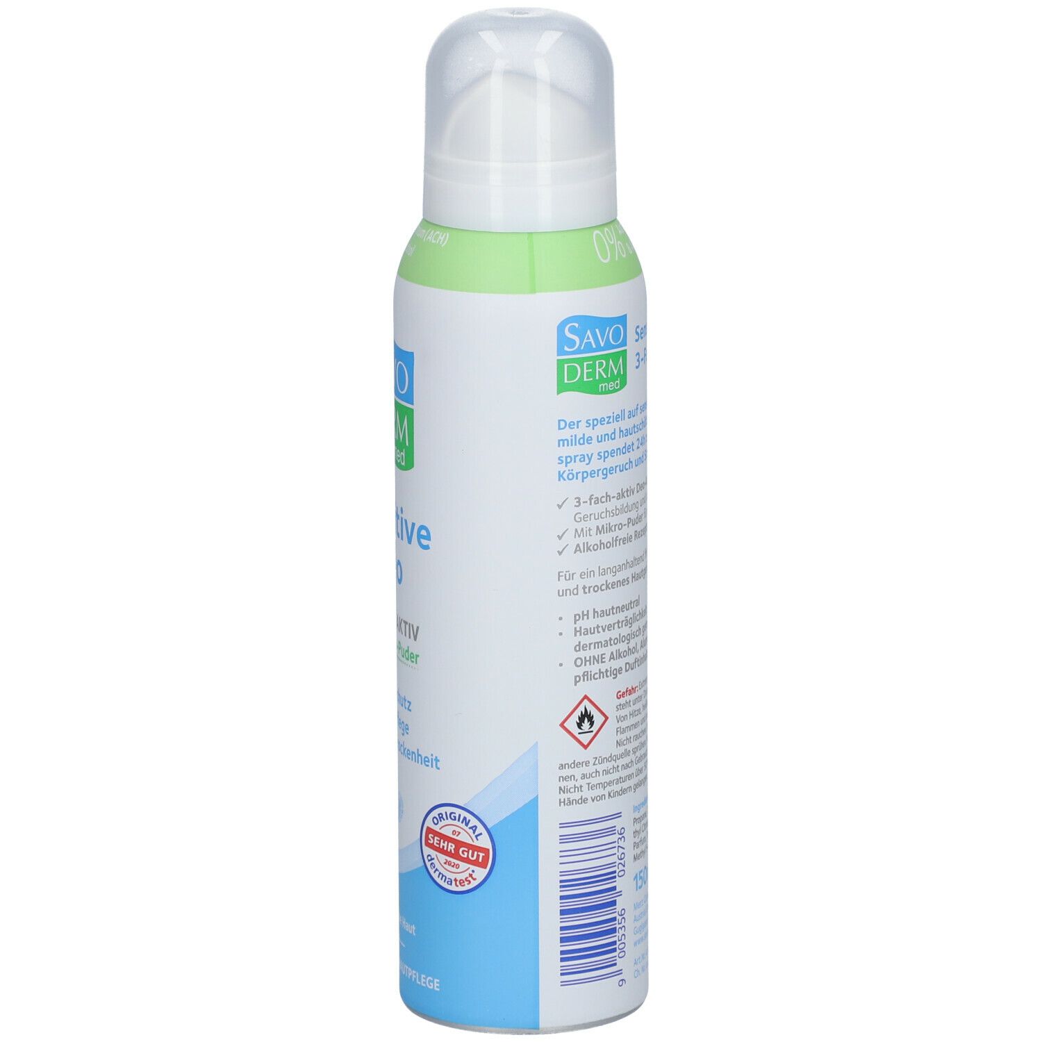 SAVODERM Sensitive Deo Aerosol