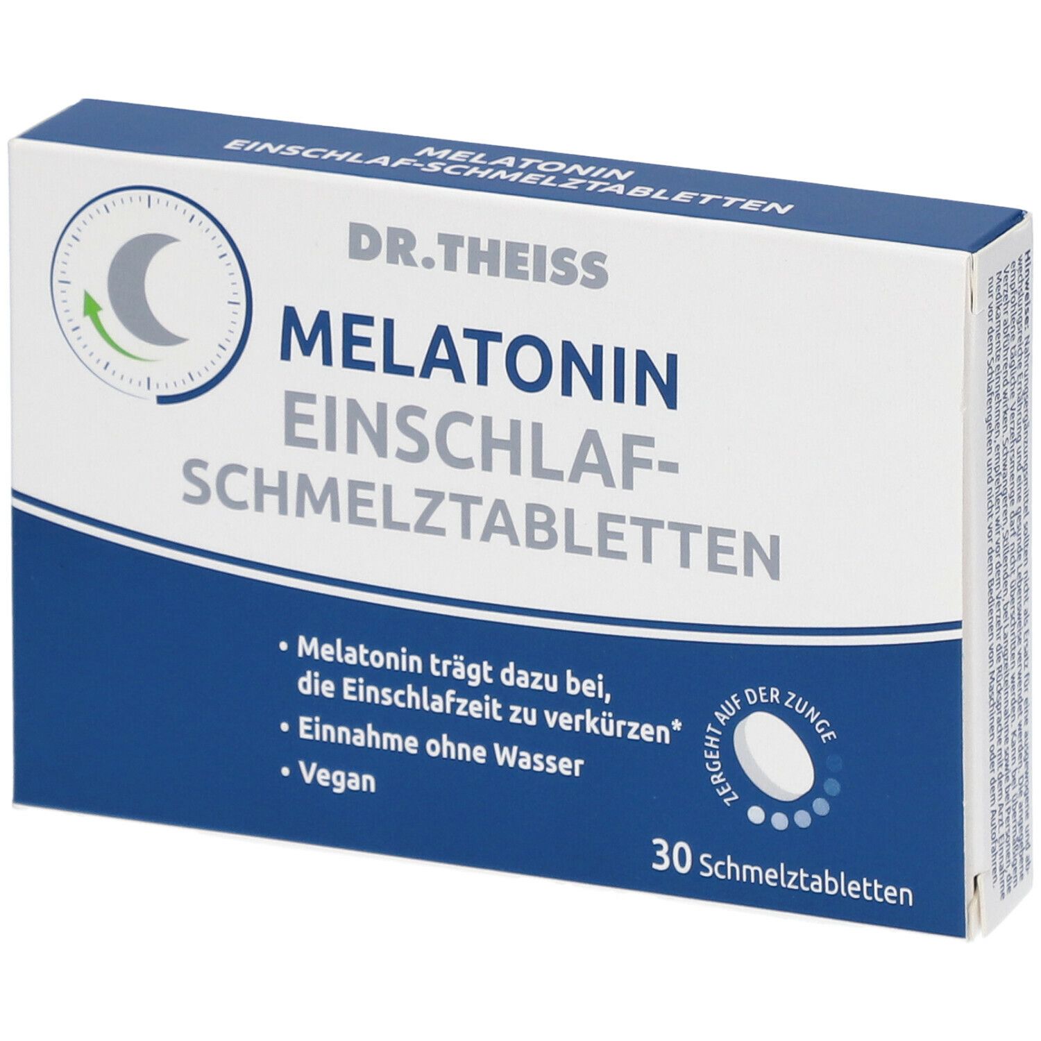 DR. THEISS Melatonin Einschlaf-Schmelztabletten