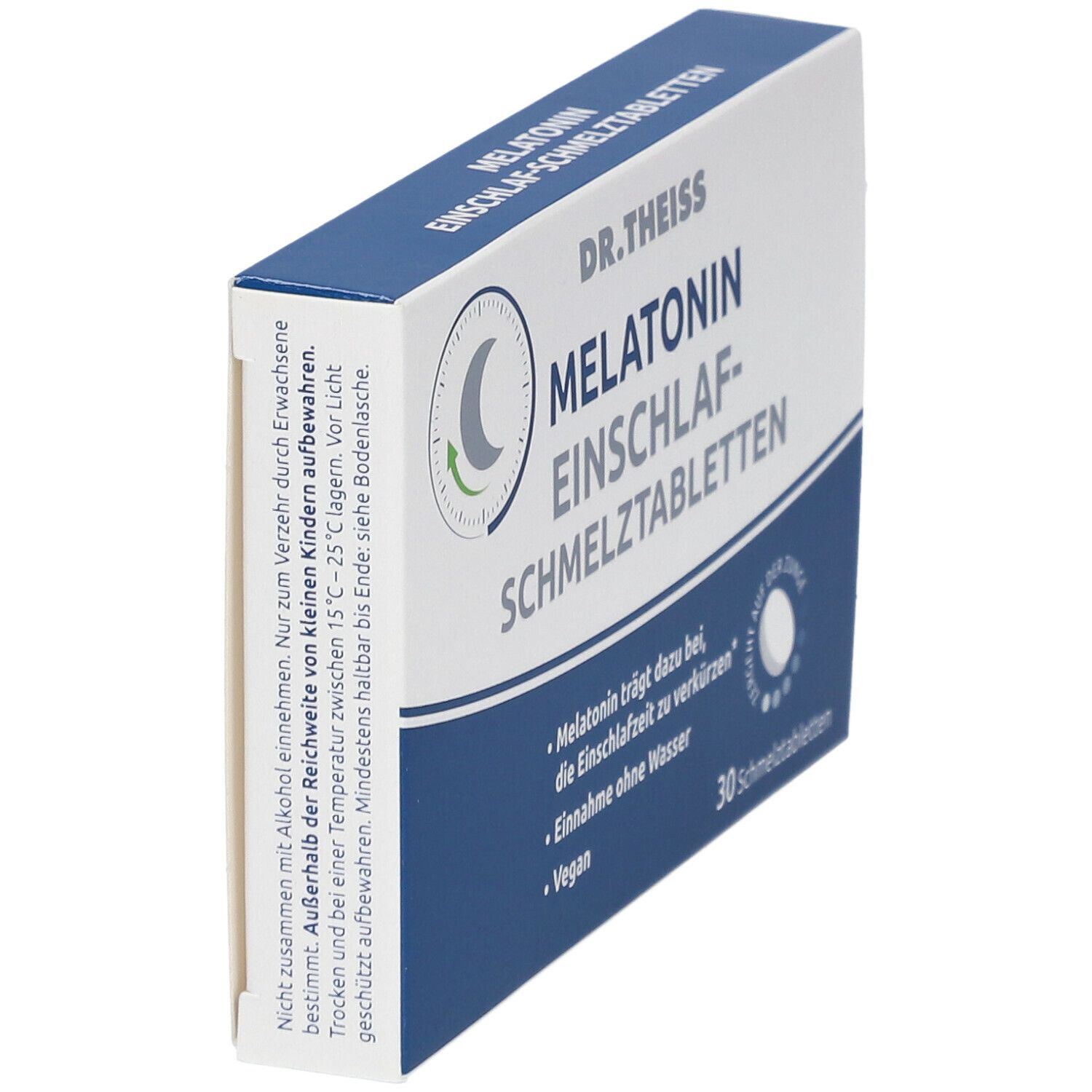 DR. THEISS Melatonin Einschlaf-Schmelztabletten
