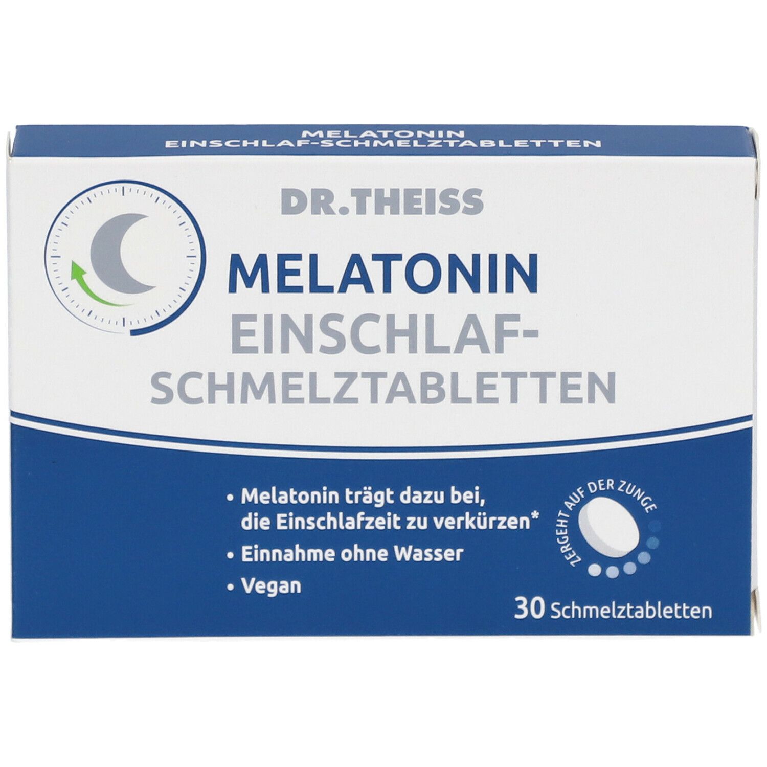 DR. THEISS Melatonin Einschlaf-Schmelztabletten