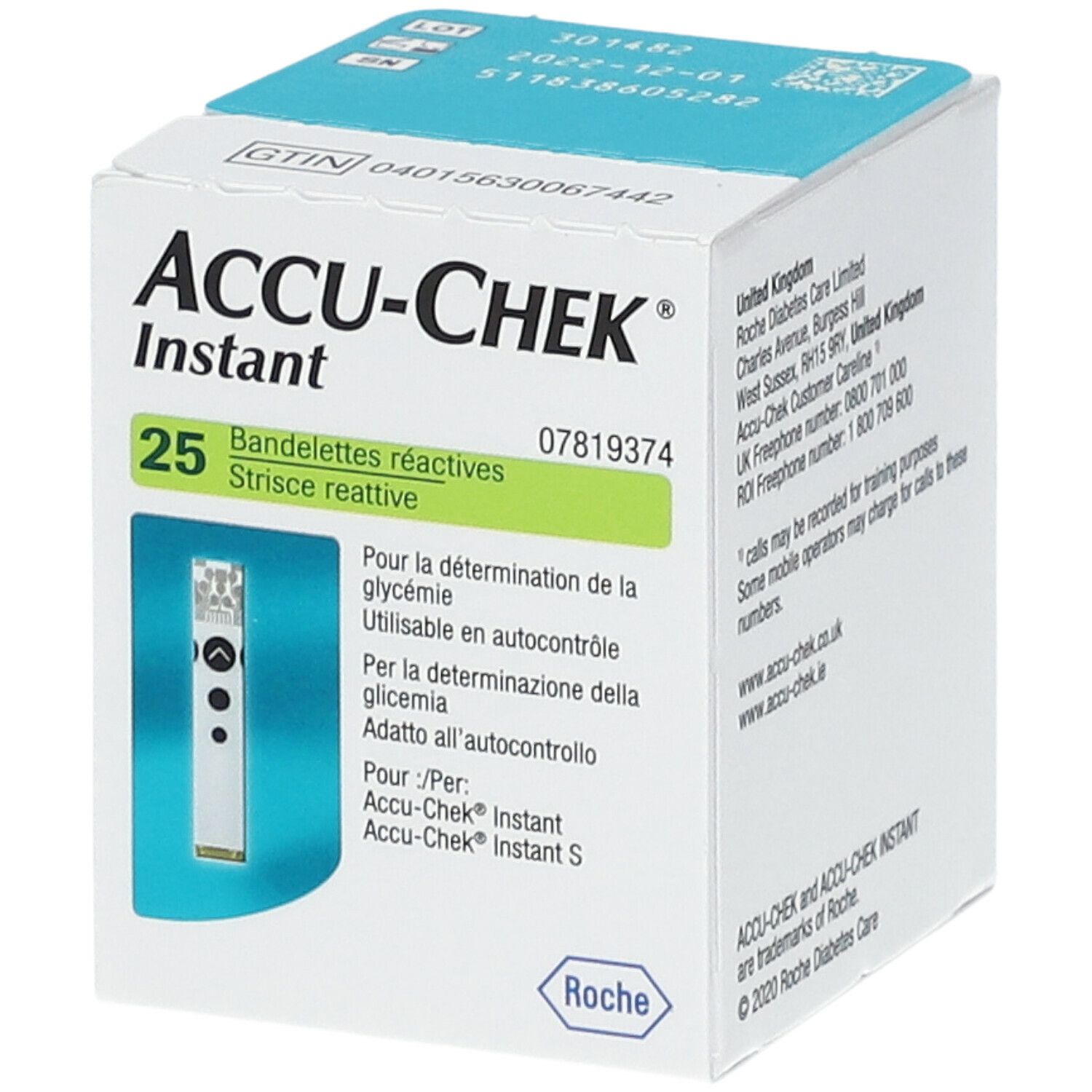 ACCU CHEK® Instant Teststreifen