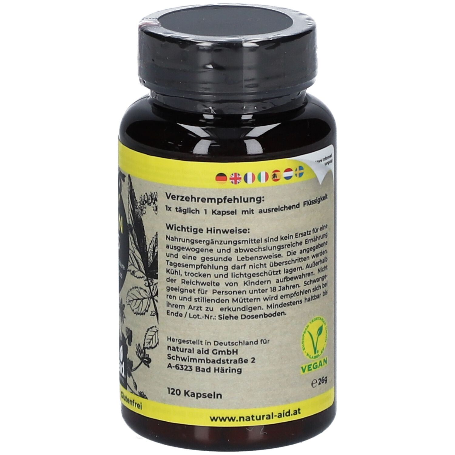 natural aid® DAILY VEGAN PLUS