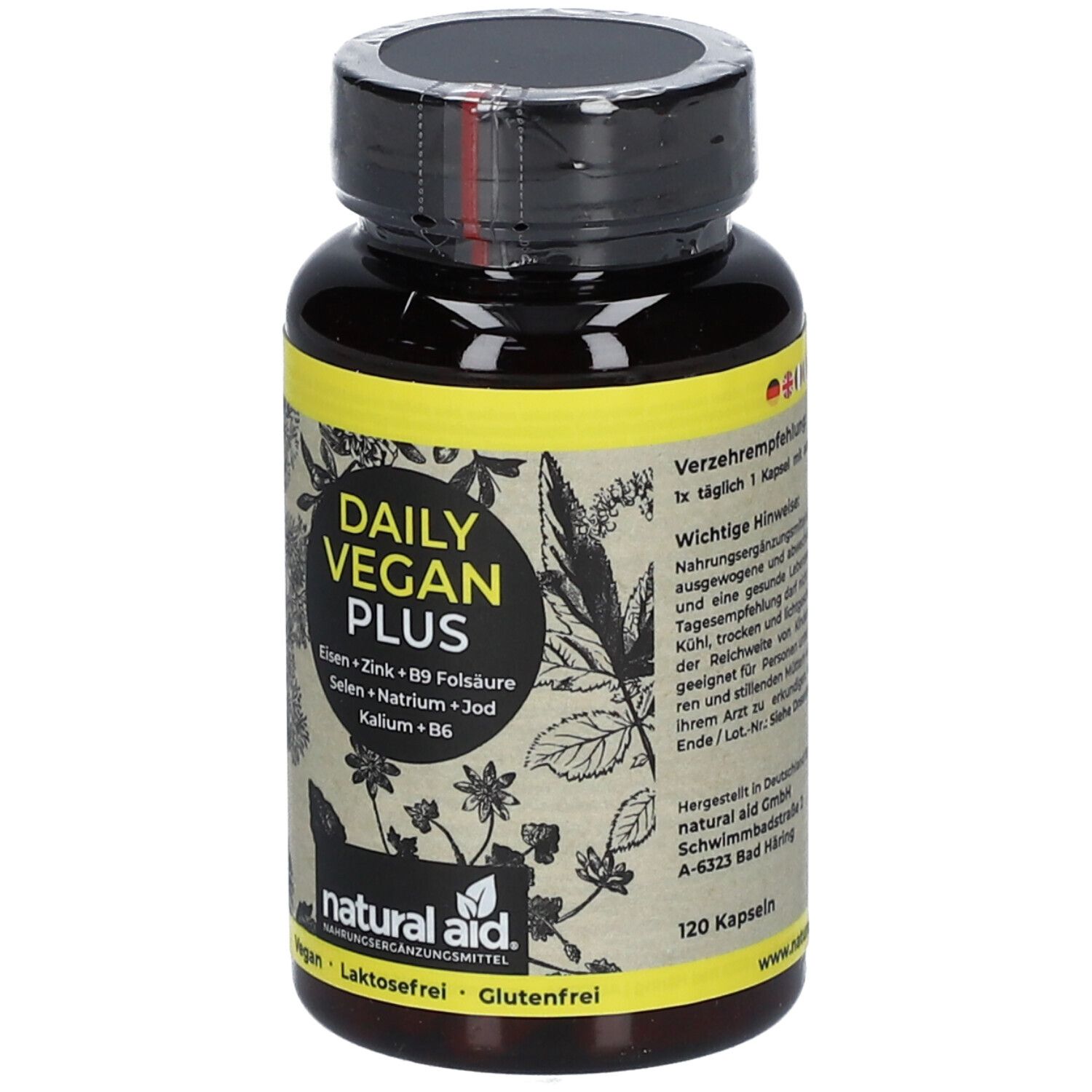 natural aid® DAILY VEGAN PLUS