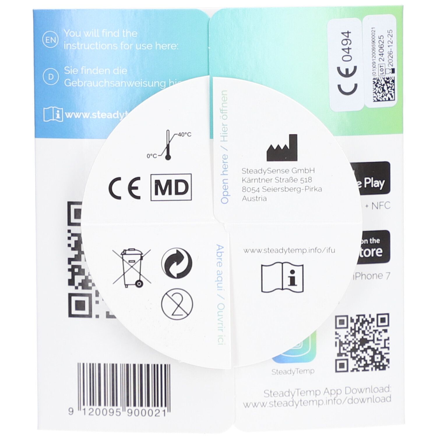 Steadytemp Smart Fieberthermometer