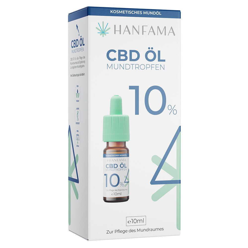 Hanfama CBD Öl 10% Mundtropfen