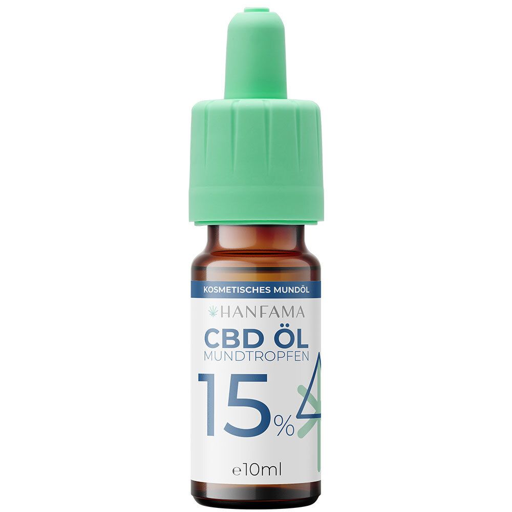 Hanfama CBD Öl 15% Mundtropfen