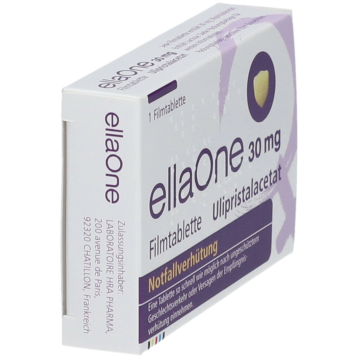 ellaOne® 30 mg Notfallverhütung