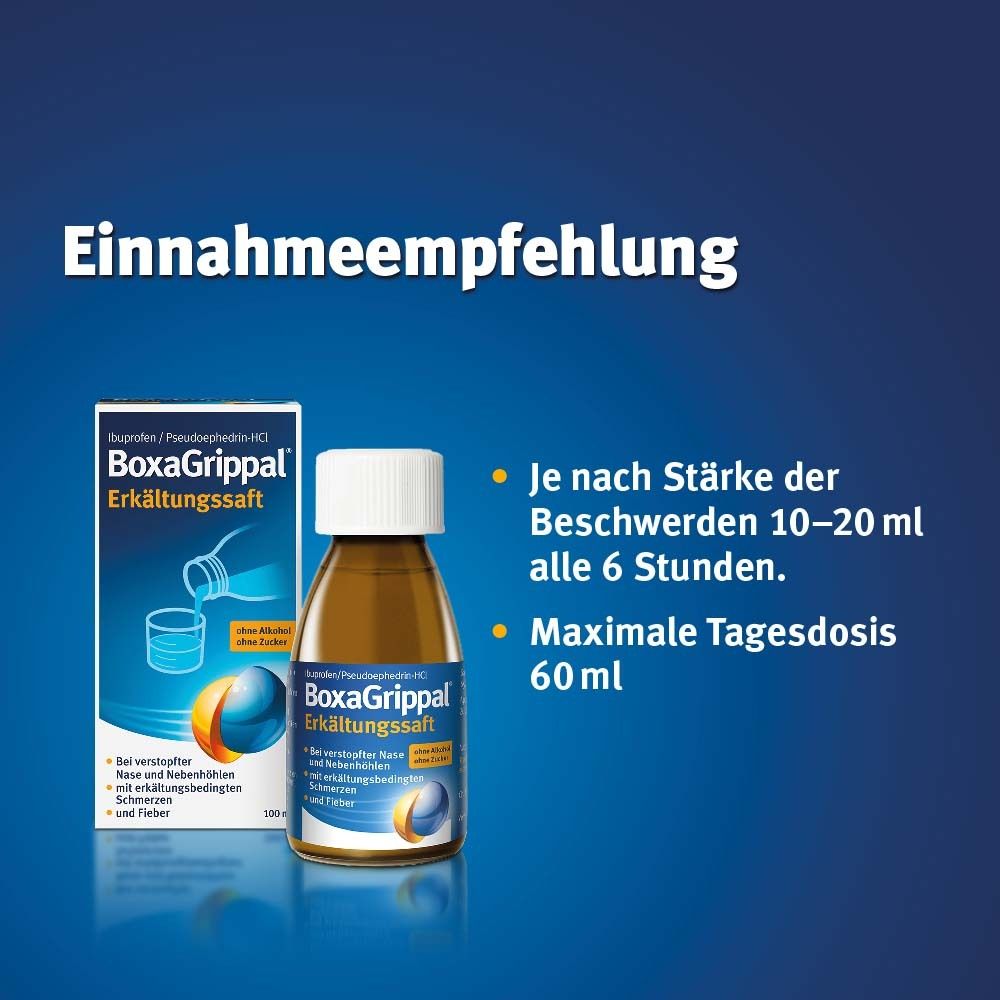 BoxaGrippal® Erkältungssaft