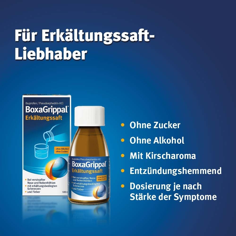 BoxaGrippal® Erkältungssaft