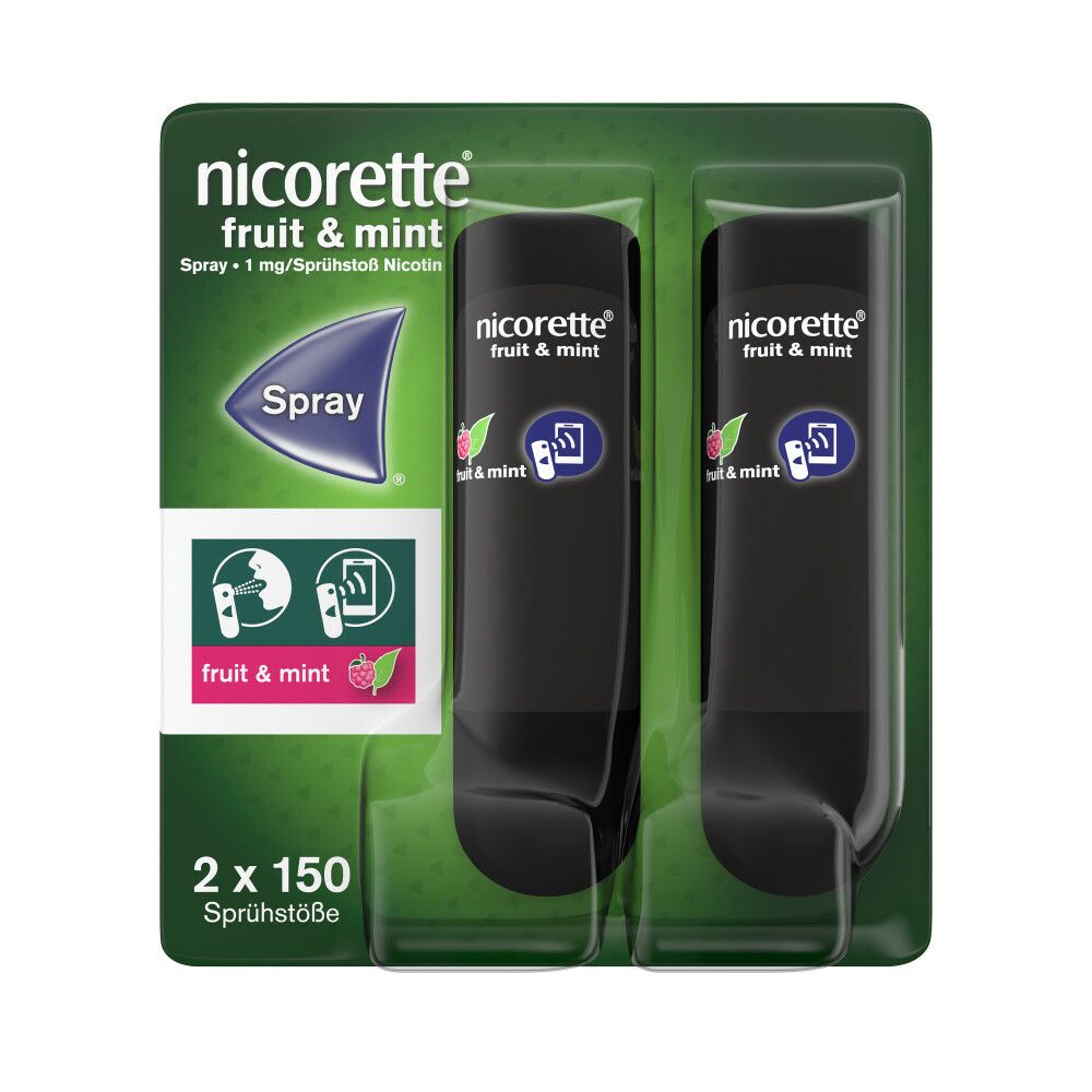 nicorette®  fruit & mint Spray 1 mg